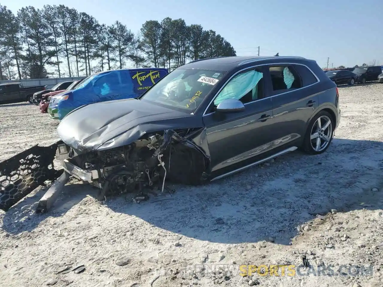 1 Photograph of a damaged car WA1A4AFY5N2050832 AUDI SQ5 2022