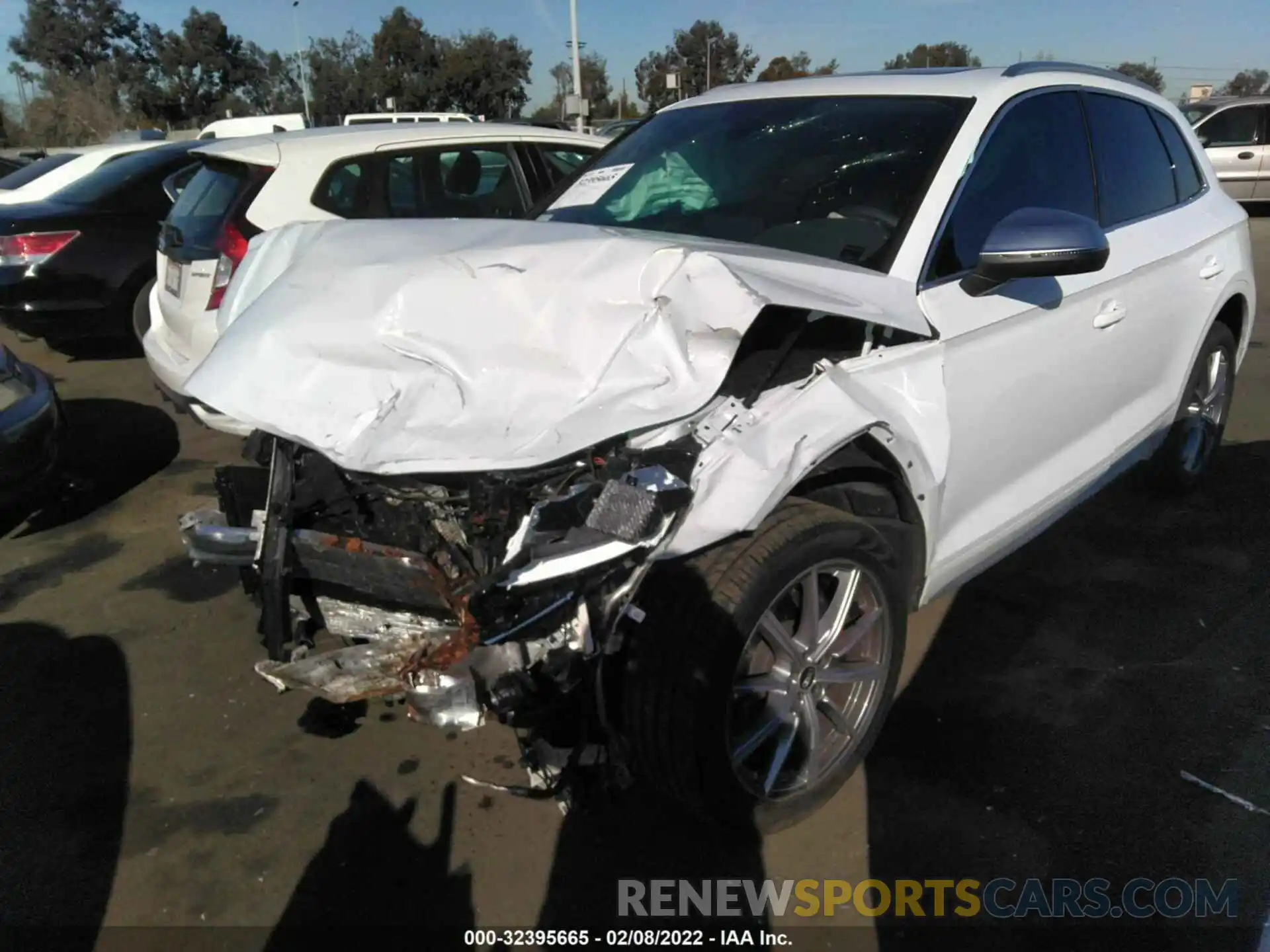 2 Photograph of a damaged car WA1B4AFY1N2034261 AUDI SQ5 2022