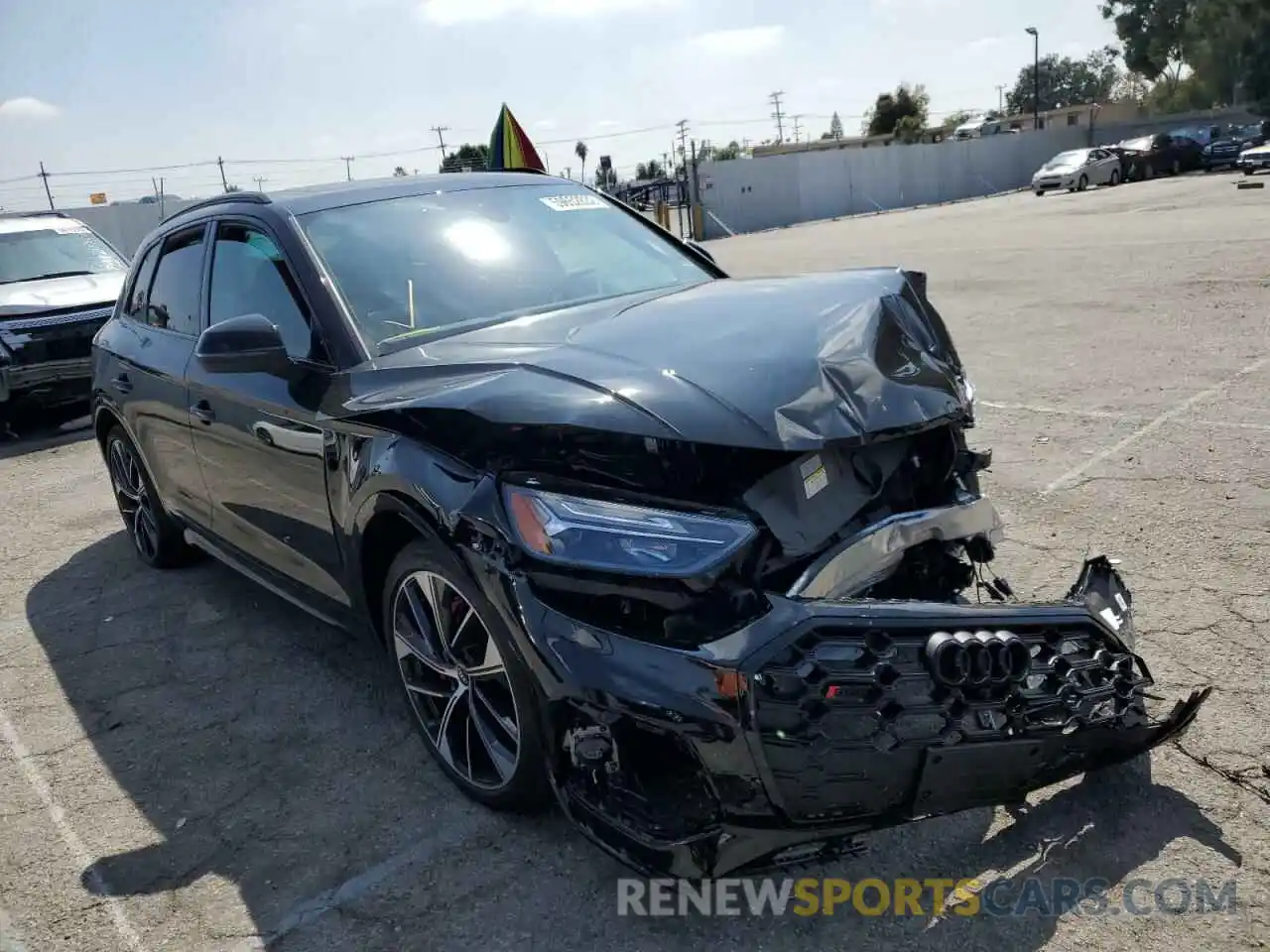 1 Photograph of a damaged car WA1B4AFY4N2028471 AUDI SQ5 2022