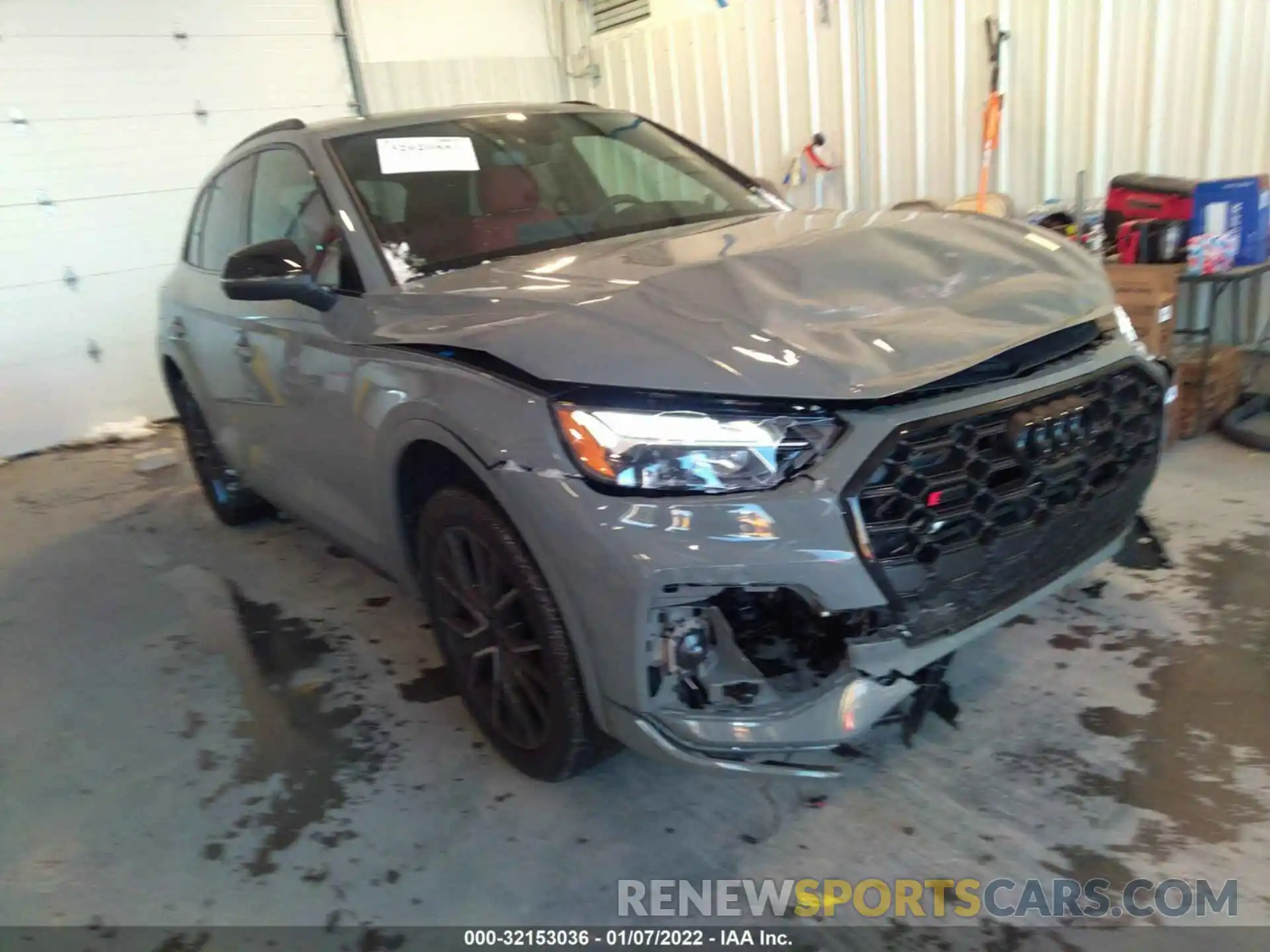 1 Photograph of a damaged car WA1B4AFY5N2030651 AUDI SQ5 2022