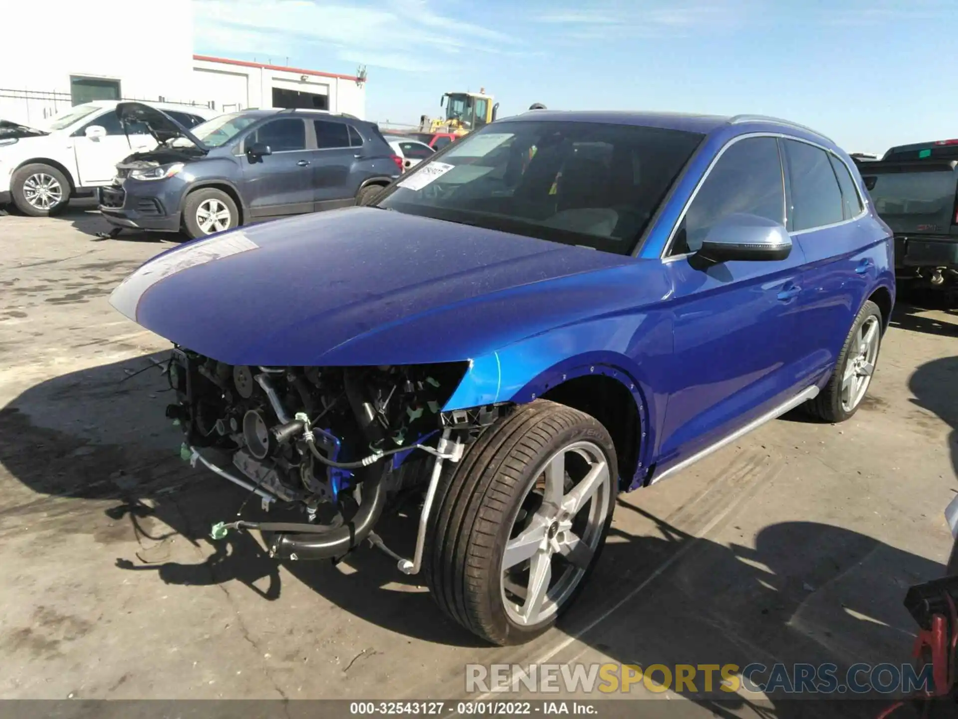 2 Photograph of a damaged car WA1B4AFY9N2044407 AUDI SQ5 2022