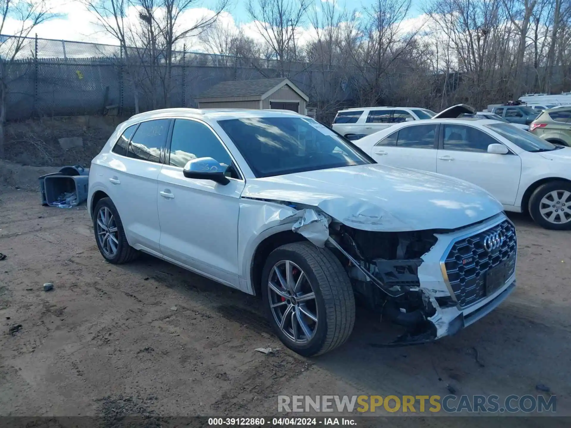 1 Photograph of a damaged car WA1B4AFY7P2003972 AUDI SQ5 2023