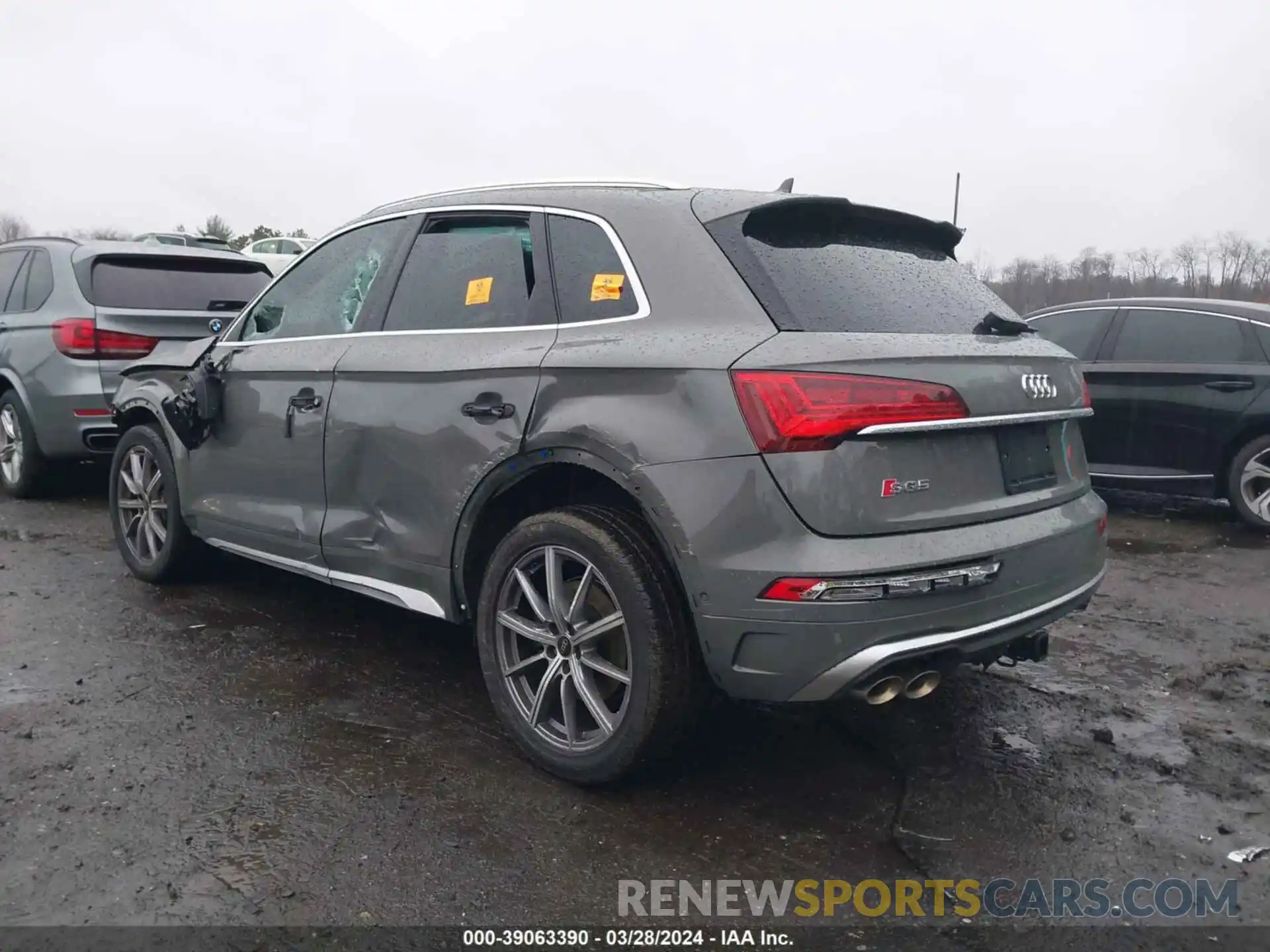 3 Фотография поврежденного автомобиля WA1C4AFY3P2074347 AUDI SQ5 2023