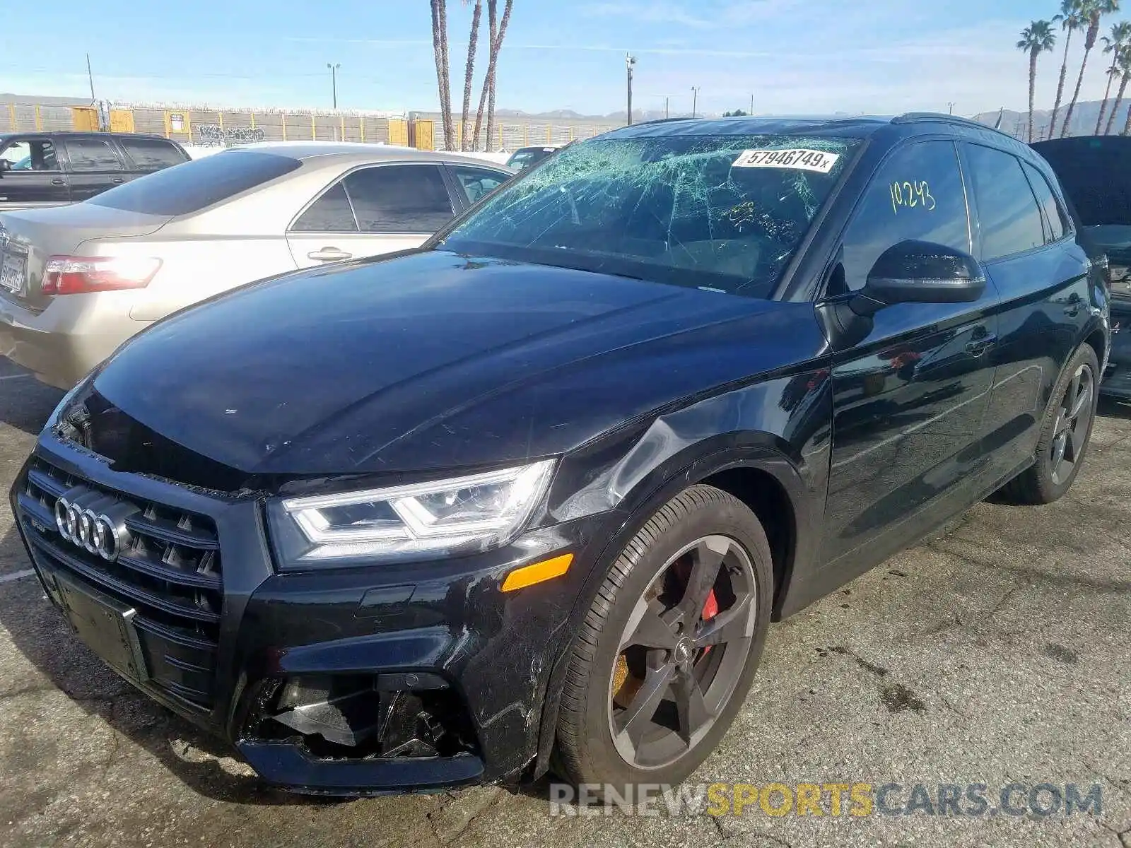 2 Photograph of a damaged car WA1B4AFY3K2015299 AUDI SQ5 PREMIU 2019