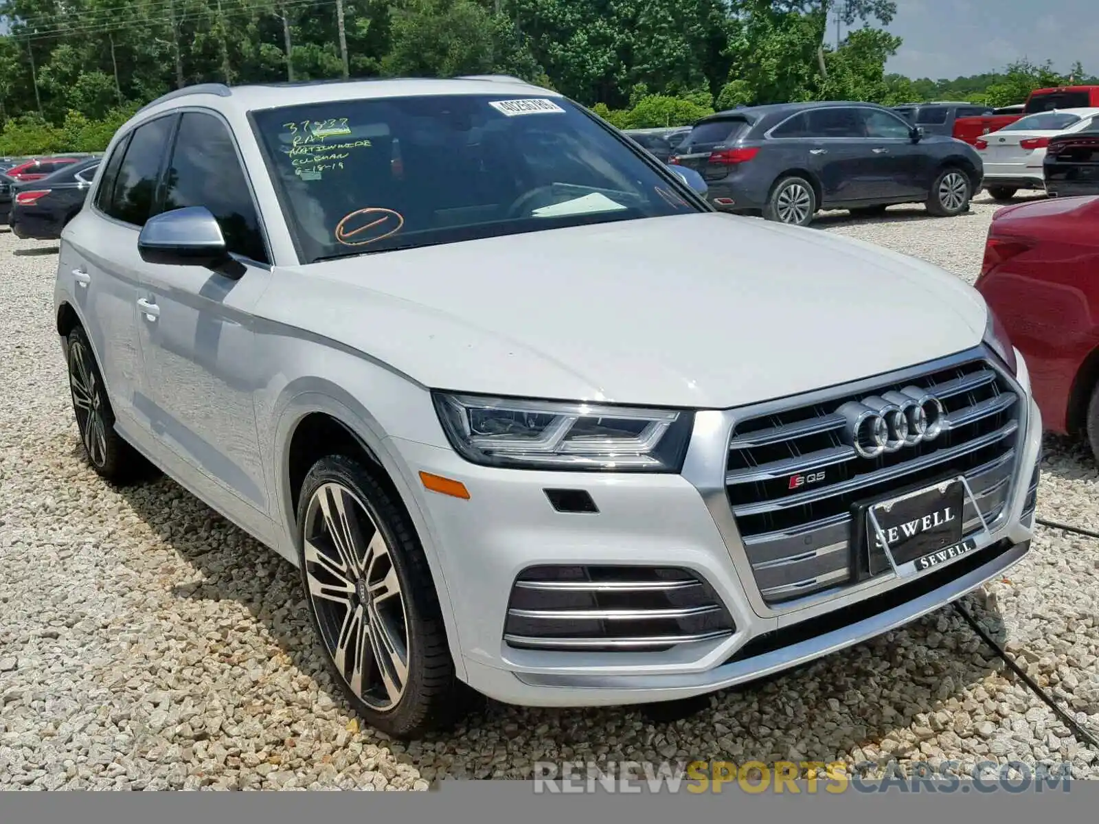 1 Photograph of a damaged car WA1B4AFY7K2093441 AUDI SQ5 PREMIU 2019