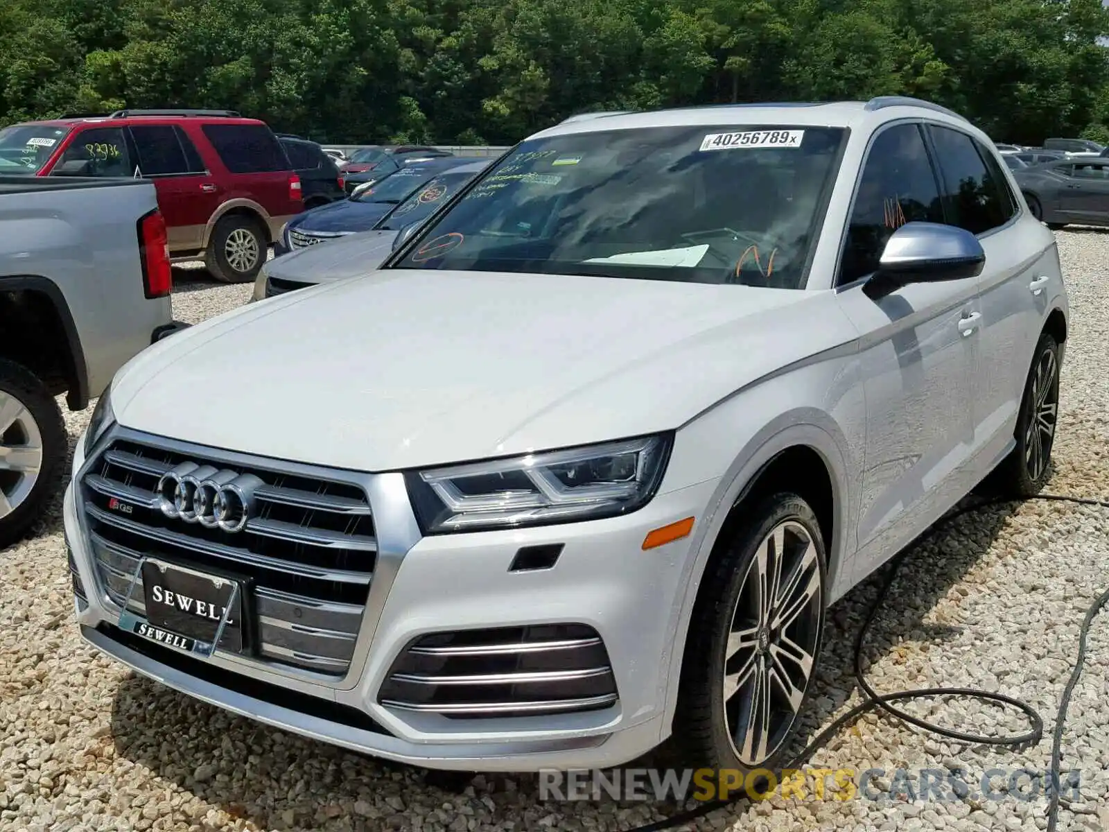 2 Photograph of a damaged car WA1B4AFY7K2093441 AUDI SQ5 PREMIU 2019