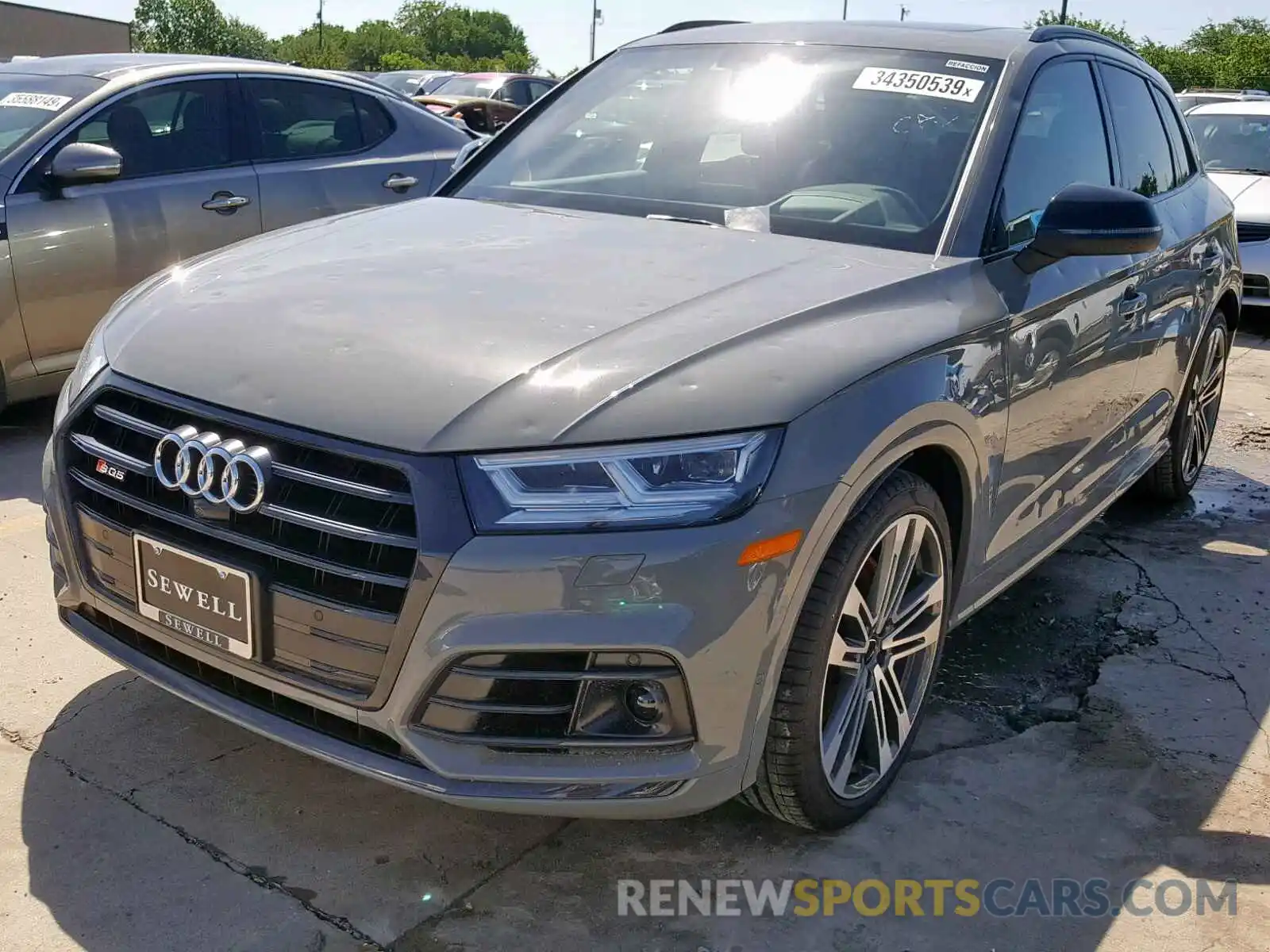 2 Photograph of a damaged car WA1C4AFY1K2005066 AUDI SQ5 PRESTI 2019