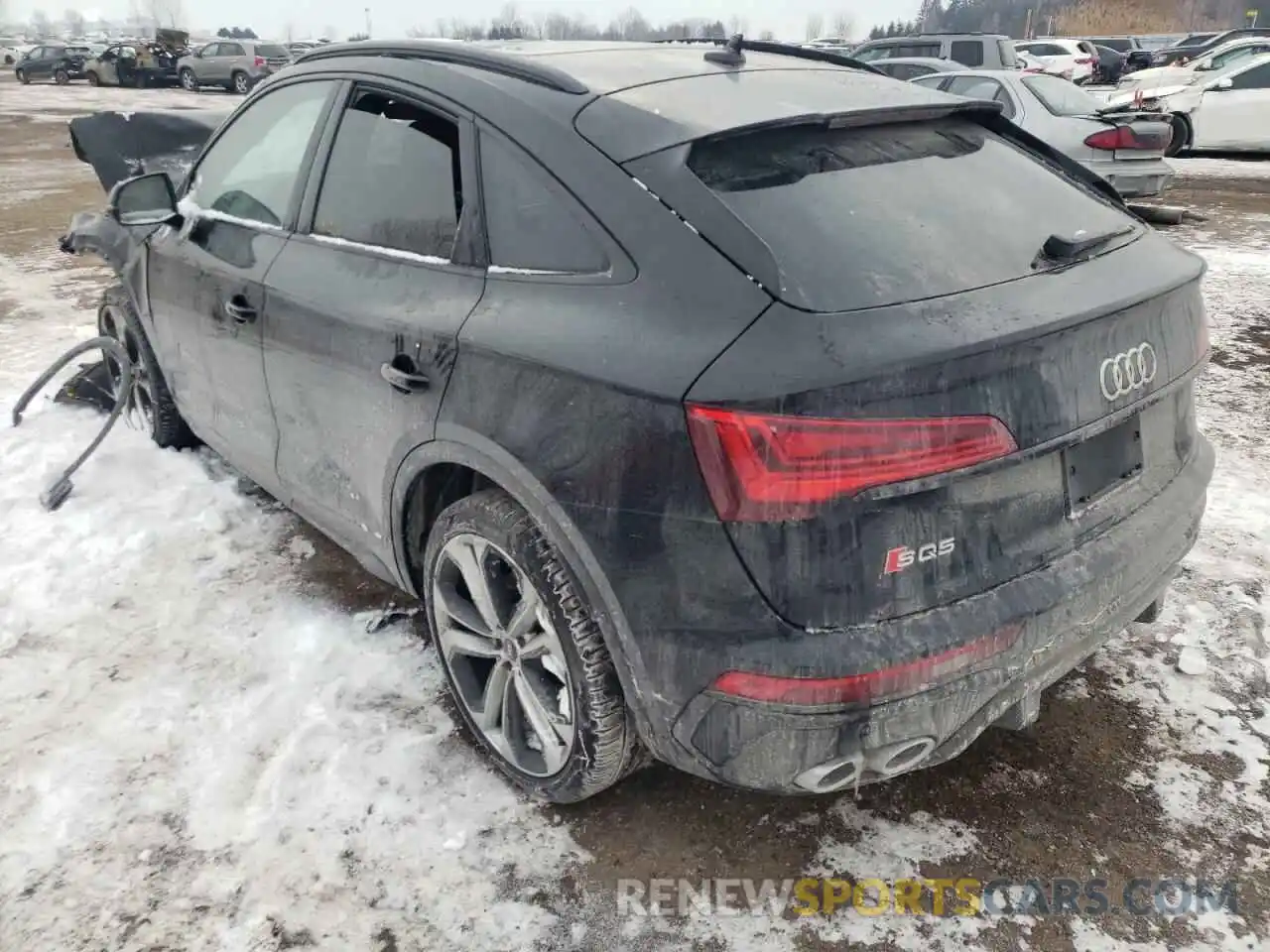 3 Фотография поврежденного автомобиля WA134AFY3M2087174 AUDI SQ5 SPORTB 2021