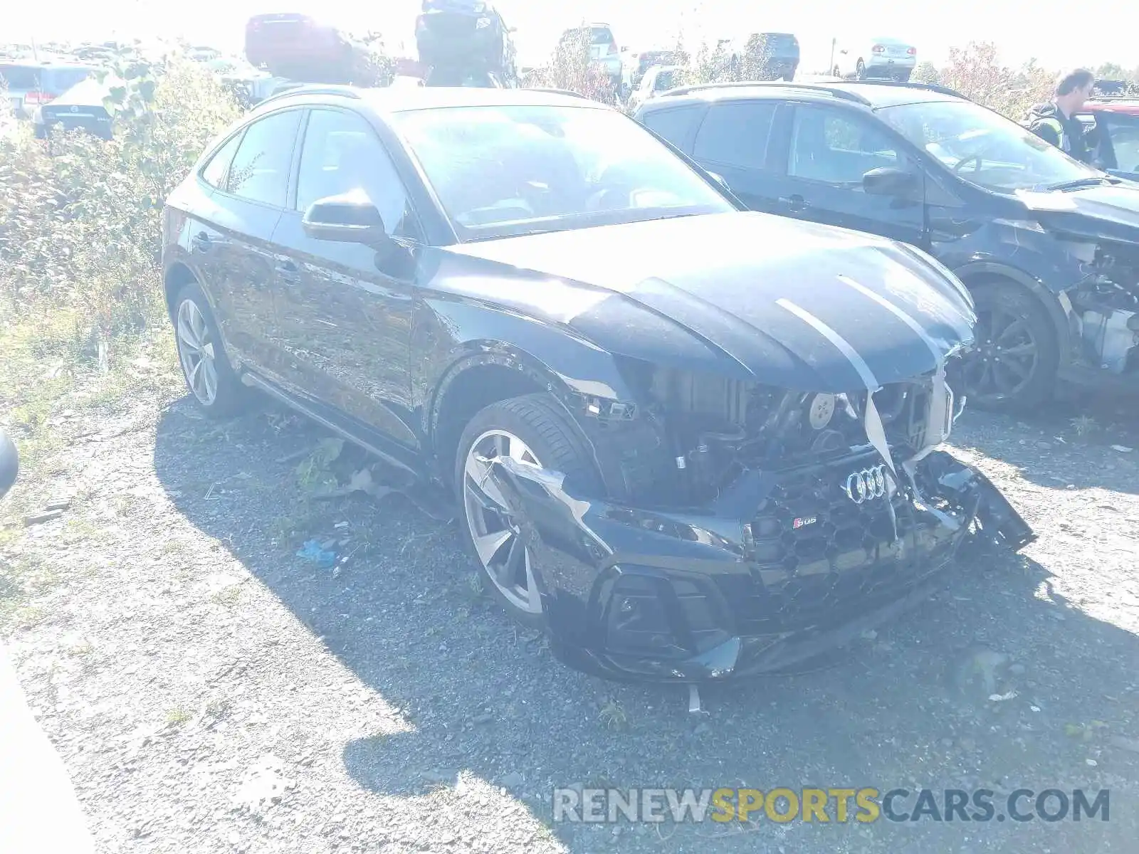 1 Photograph of a damaged car WA134AFY5M2095003 AUDI SQ5 SPORTB 2021