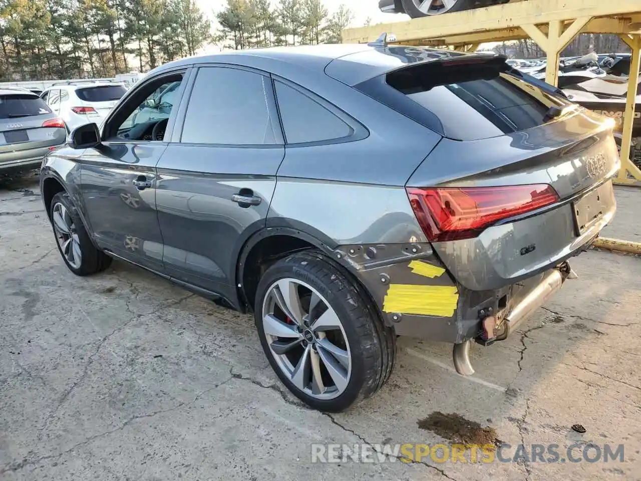 2 Photograph of a damaged car WA124AFY0P2023254 AUDI SQ5 SPORTB 2023