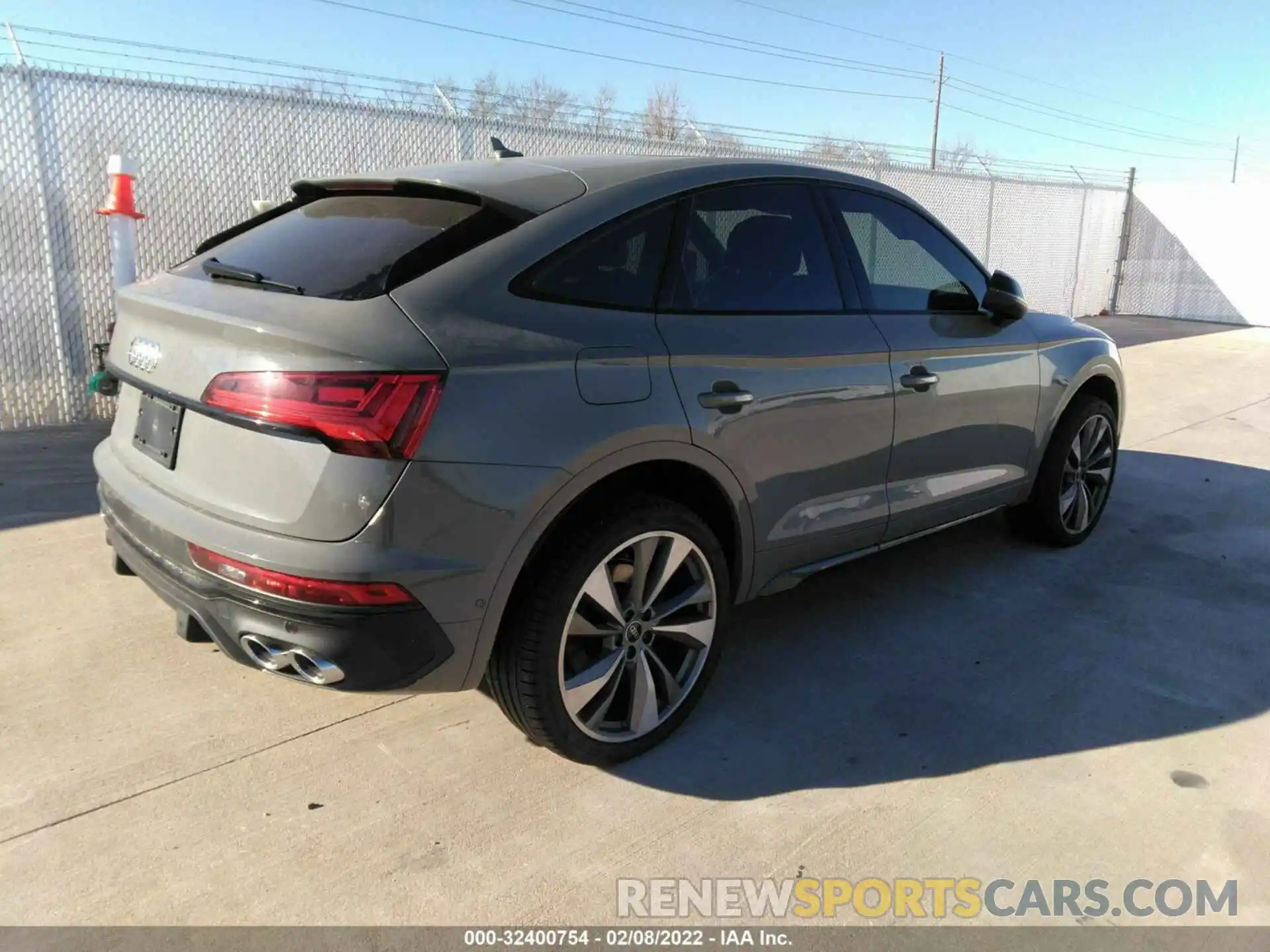 4 Photograph of a damaged car WA134AFY7M2102405 AUDI SQ5 SPORTBACK 2021