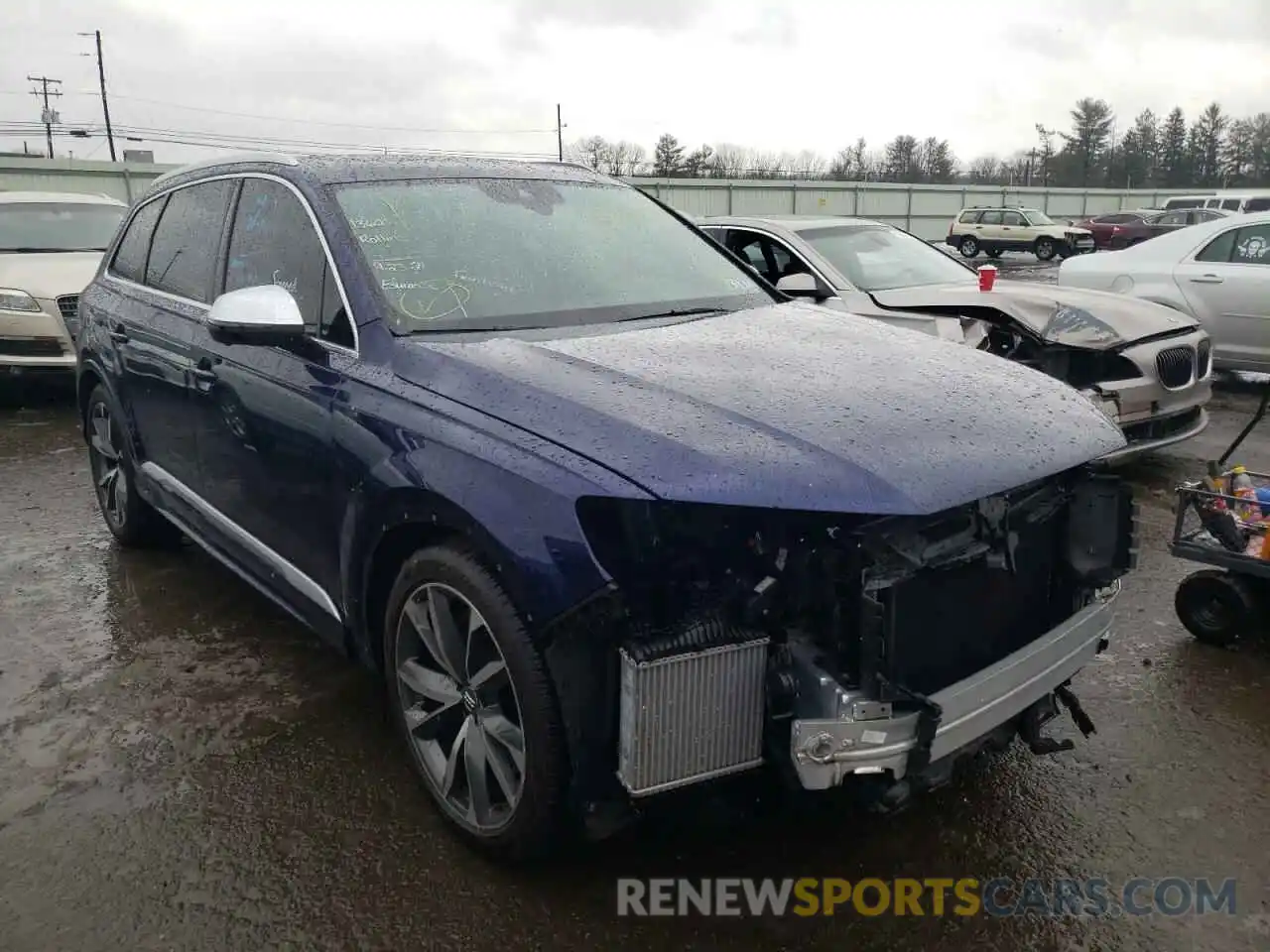 1 Photograph of a damaged car WA1AWAF75LD011628 AUDI SQ7 2020