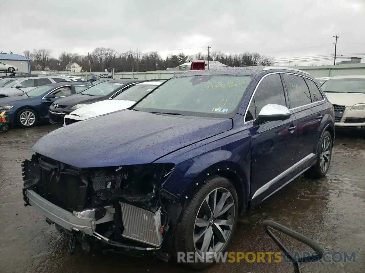 2 Photograph of a damaged car WA1AWAF75LD011628 AUDI SQ7 2020