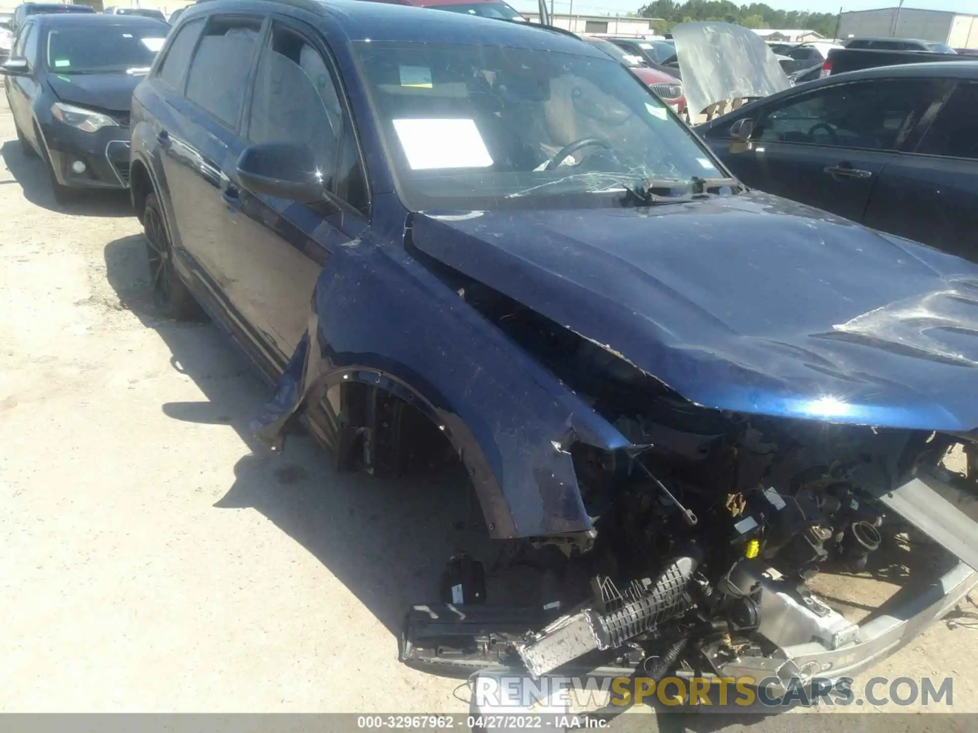 1 Photograph of a damaged car WA1AWAF77LD013493 AUDI SQ7 2020