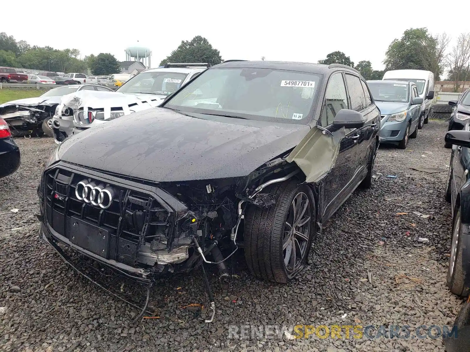 2 Photograph of a damaged car WA1AWBF75MD011278 AUDI SQ7 2021