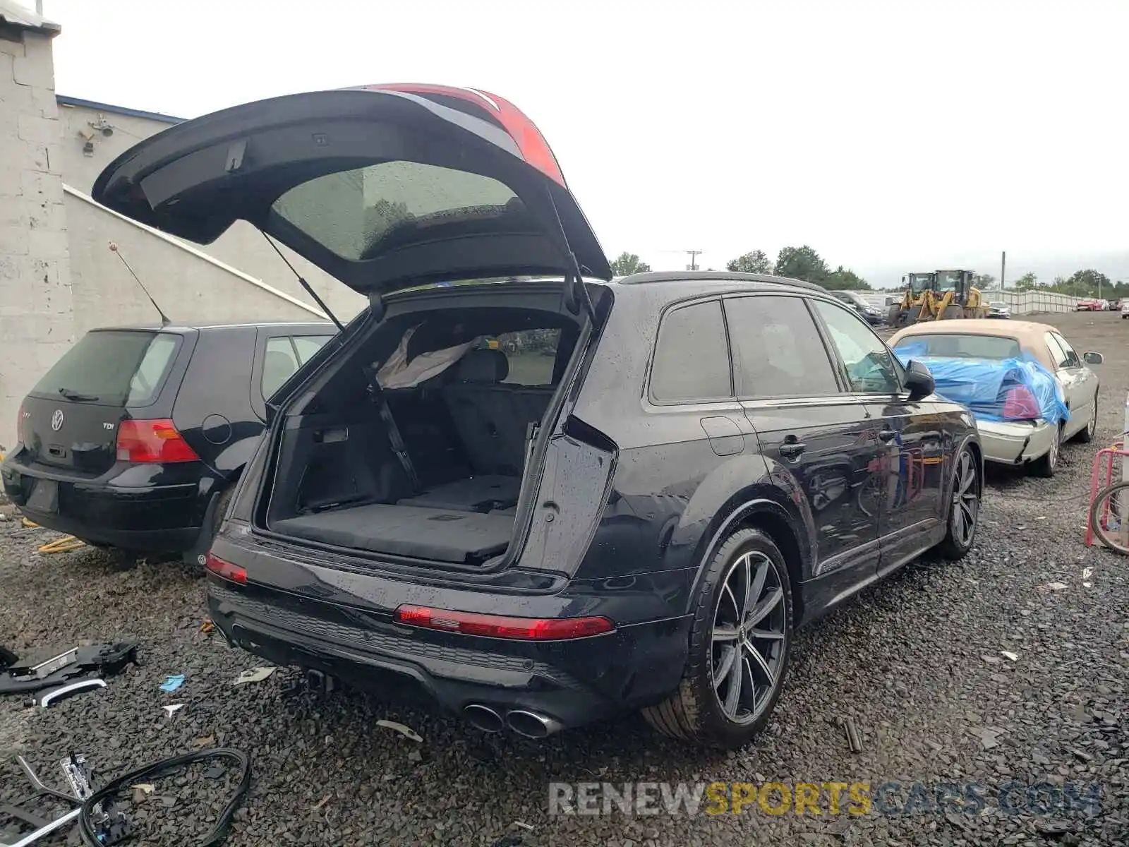 4 Фотография поврежденного автомобиля WA1AWBF75MD011278 AUDI SQ7 2021