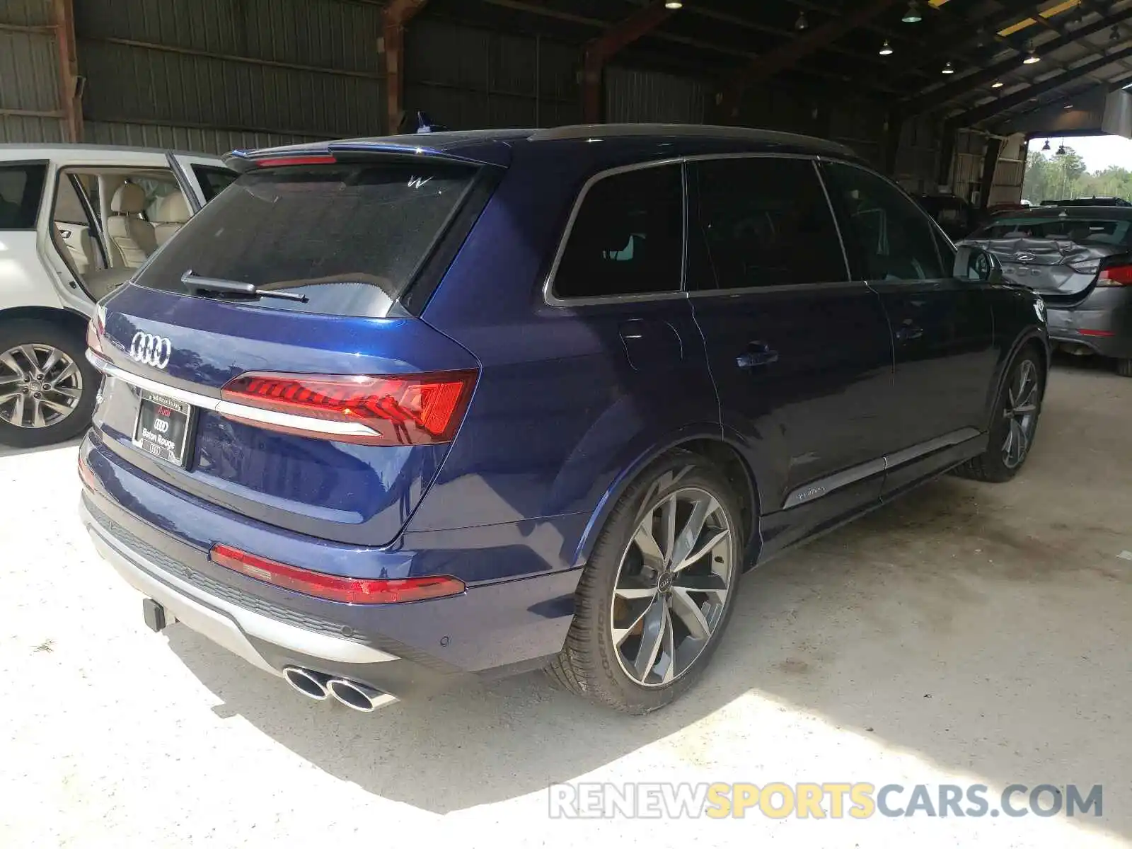 4 Фотография поврежденного автомобиля WA1AWBF78MD030360 AUDI SQ7 2021