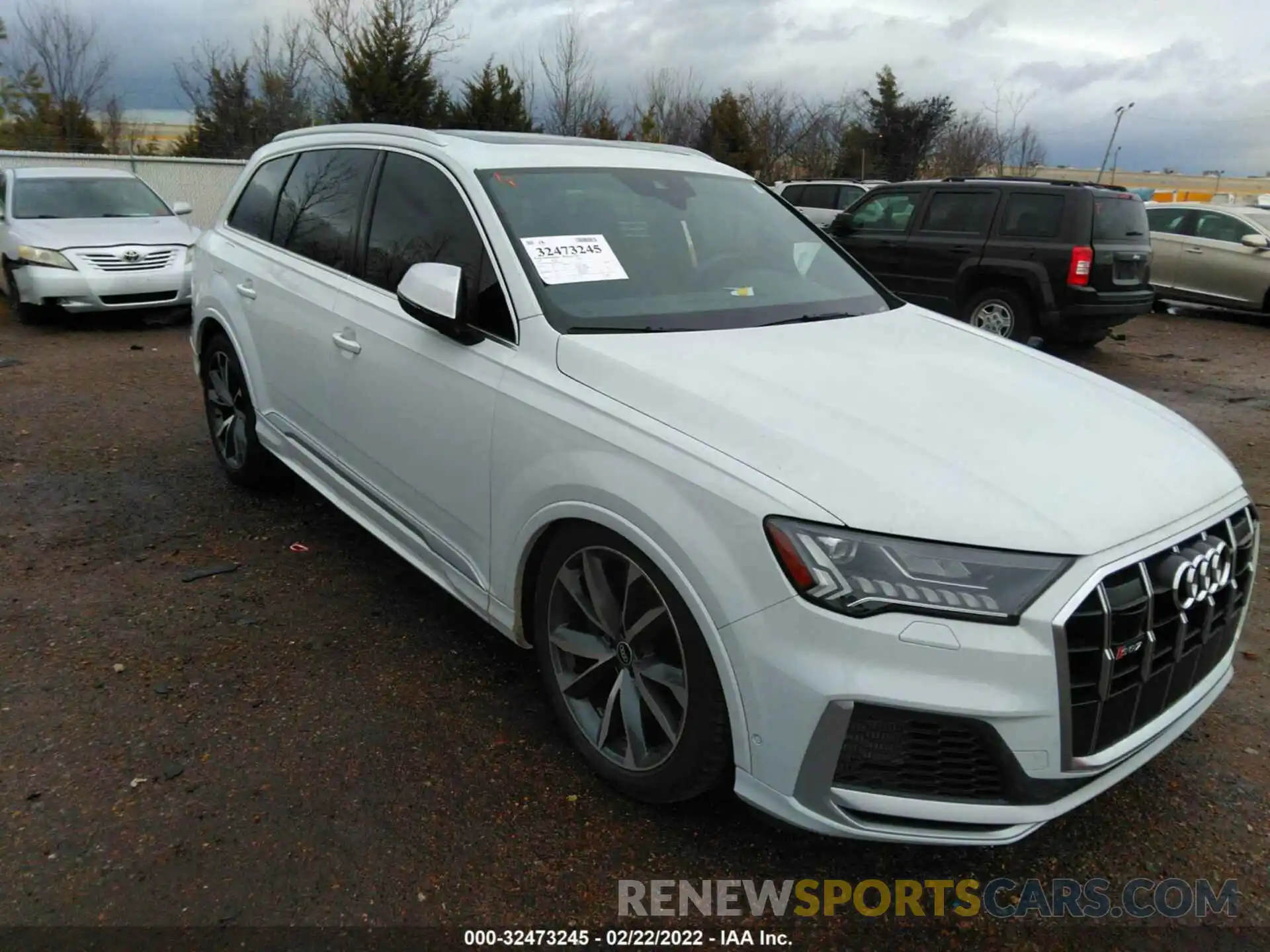 1 Photograph of a damaged car WA1AWBF79MD022655 AUDI SQ7 2021