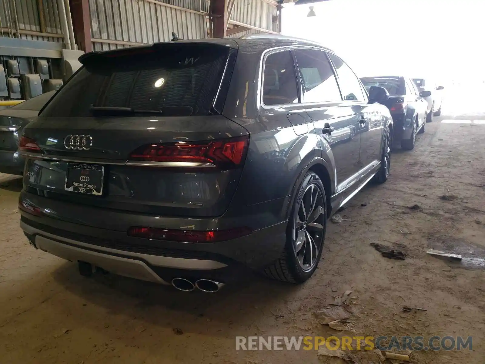 4 Фотография поврежденного автомобиля WA1AWBF79MD034031 AUDI SQ7 2021