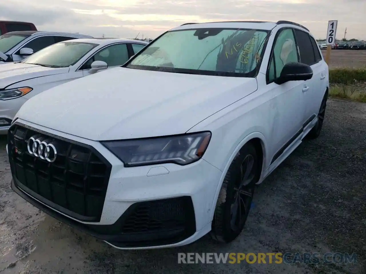 2 Photograph of a damaged car WA1VWBF71MD015930 AUDI SQ7 2021