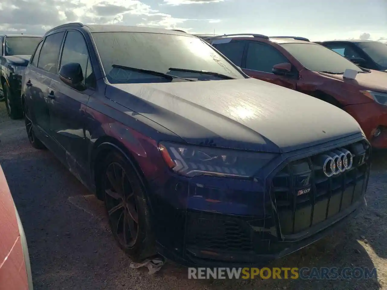 1 Photograph of a damaged car WA1VWBF73MD038092 AUDI SQ7 2021