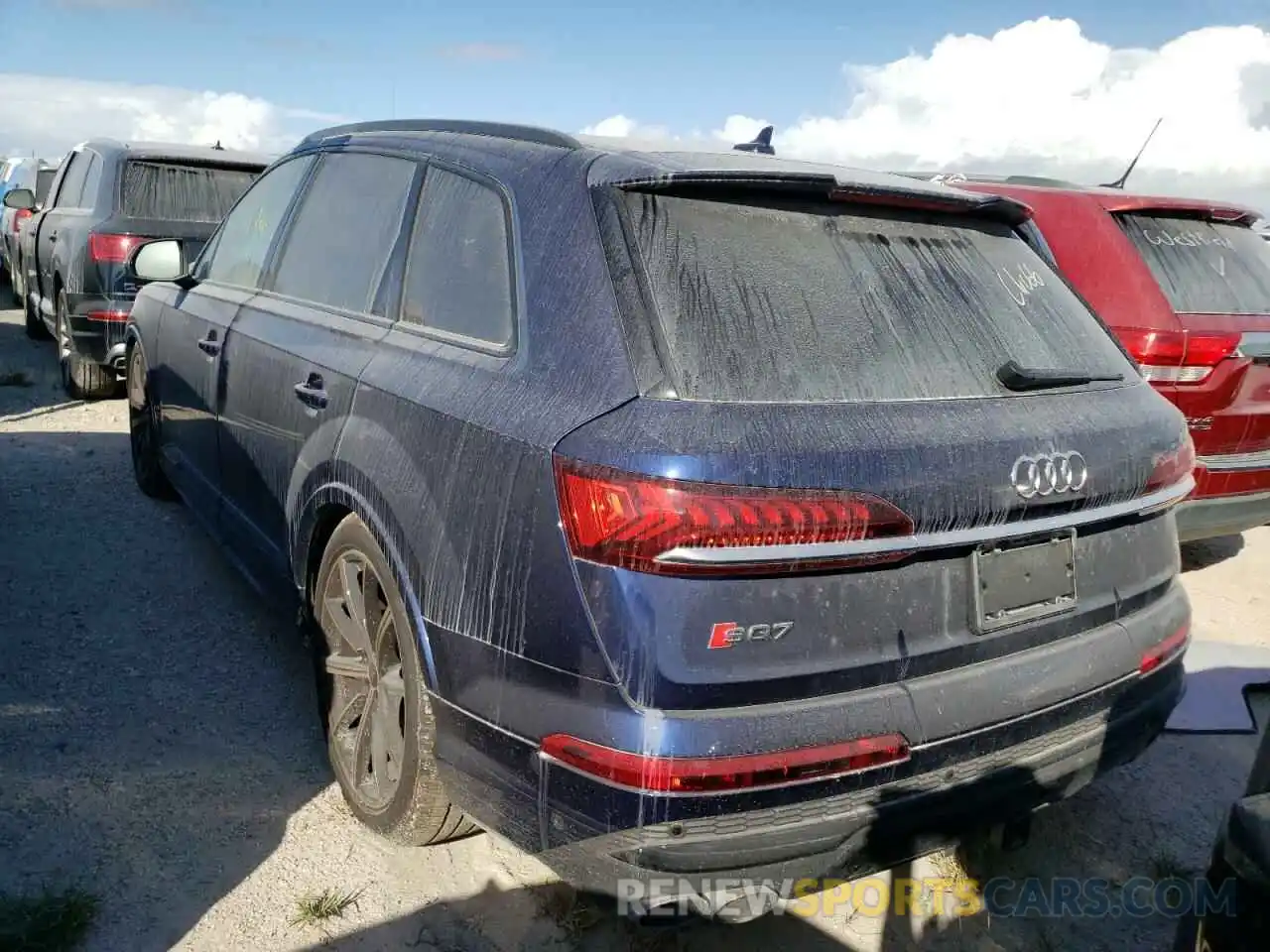 3 Photograph of a damaged car WA1VWBF73MD038092 AUDI SQ7 2021