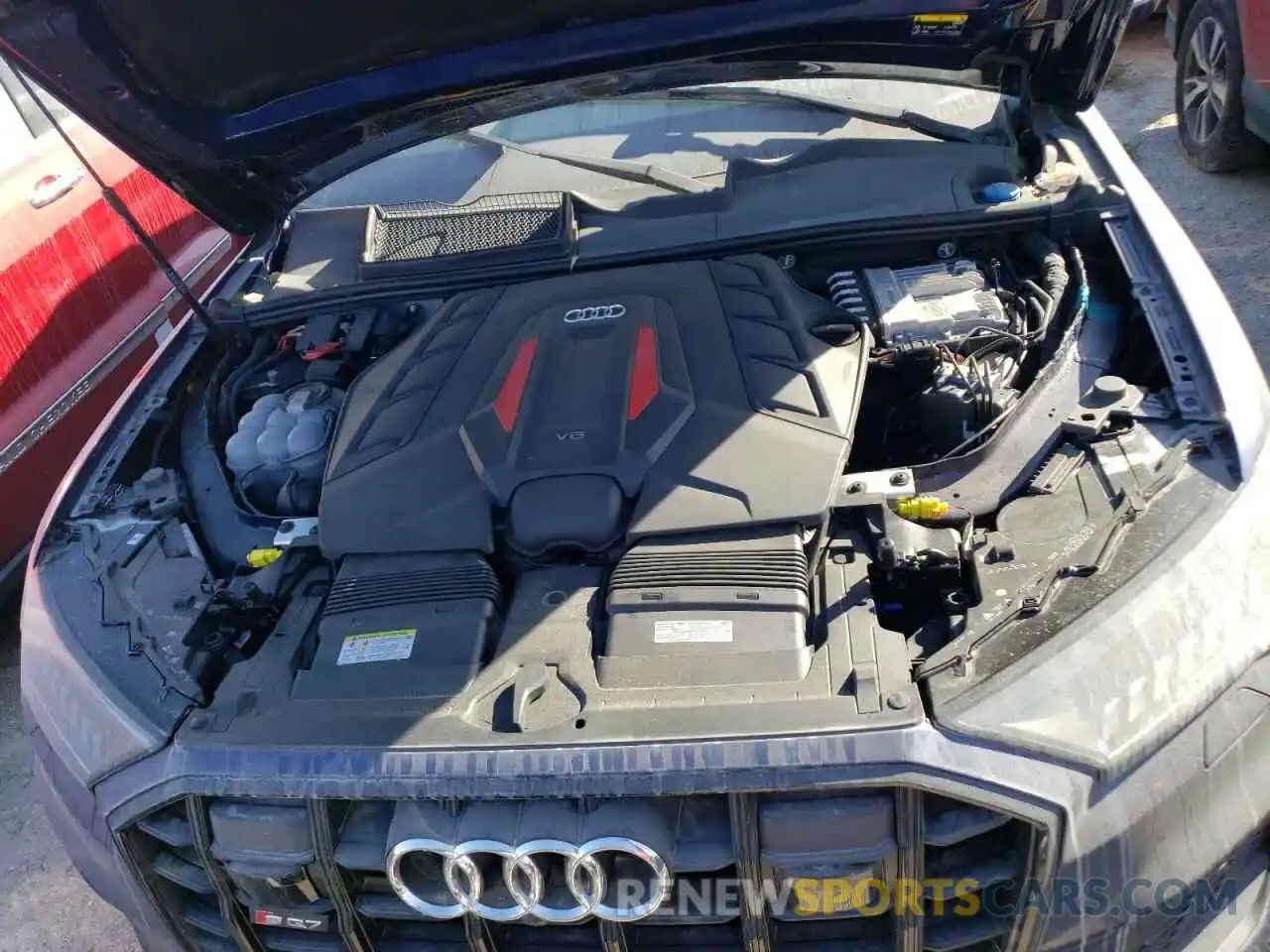 7 Photograph of a damaged car WA1VWBF73MD038092 AUDI SQ7 2021