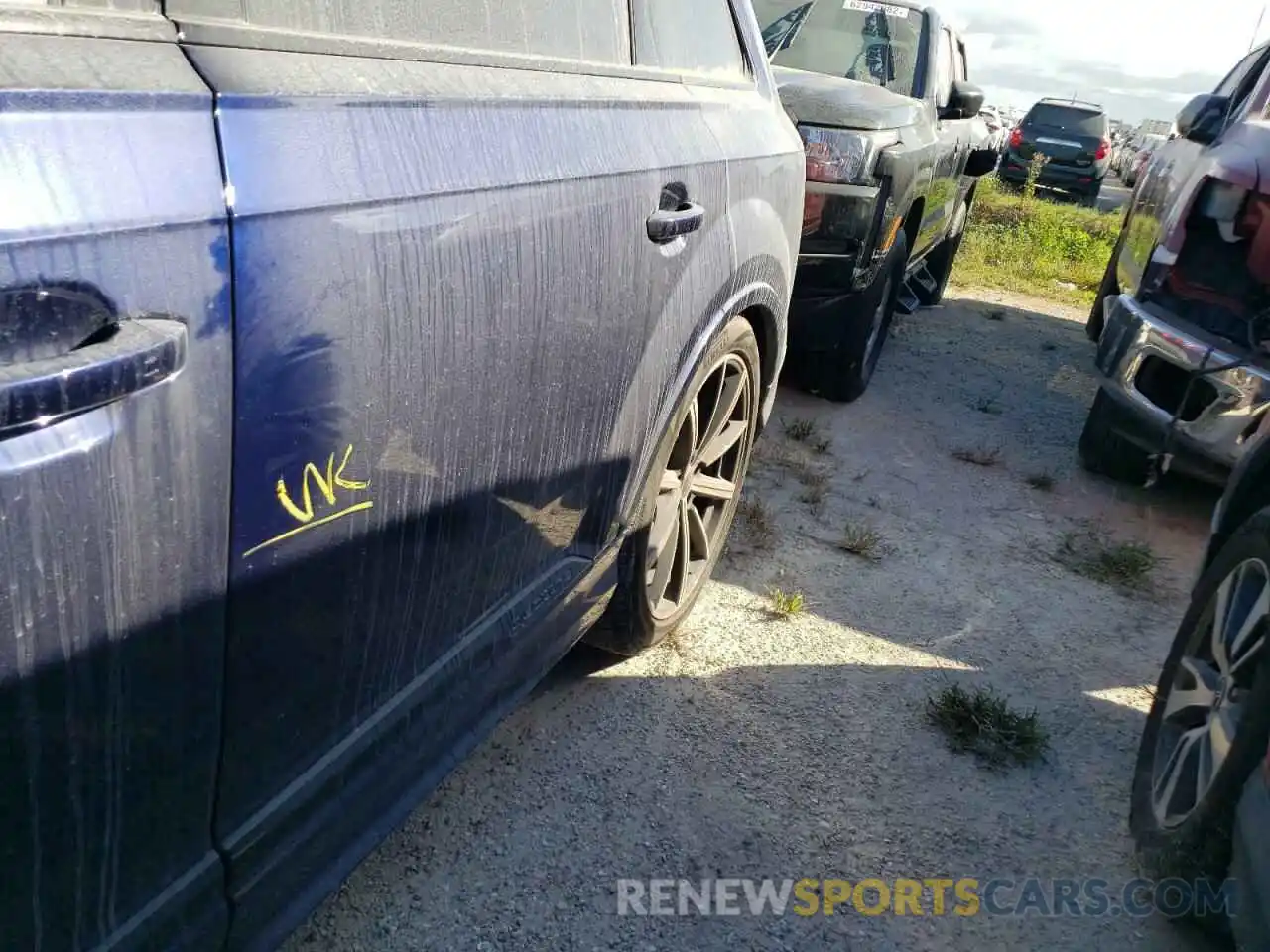 9 Photograph of a damaged car WA1VWBF73MD038092 AUDI SQ7 2021