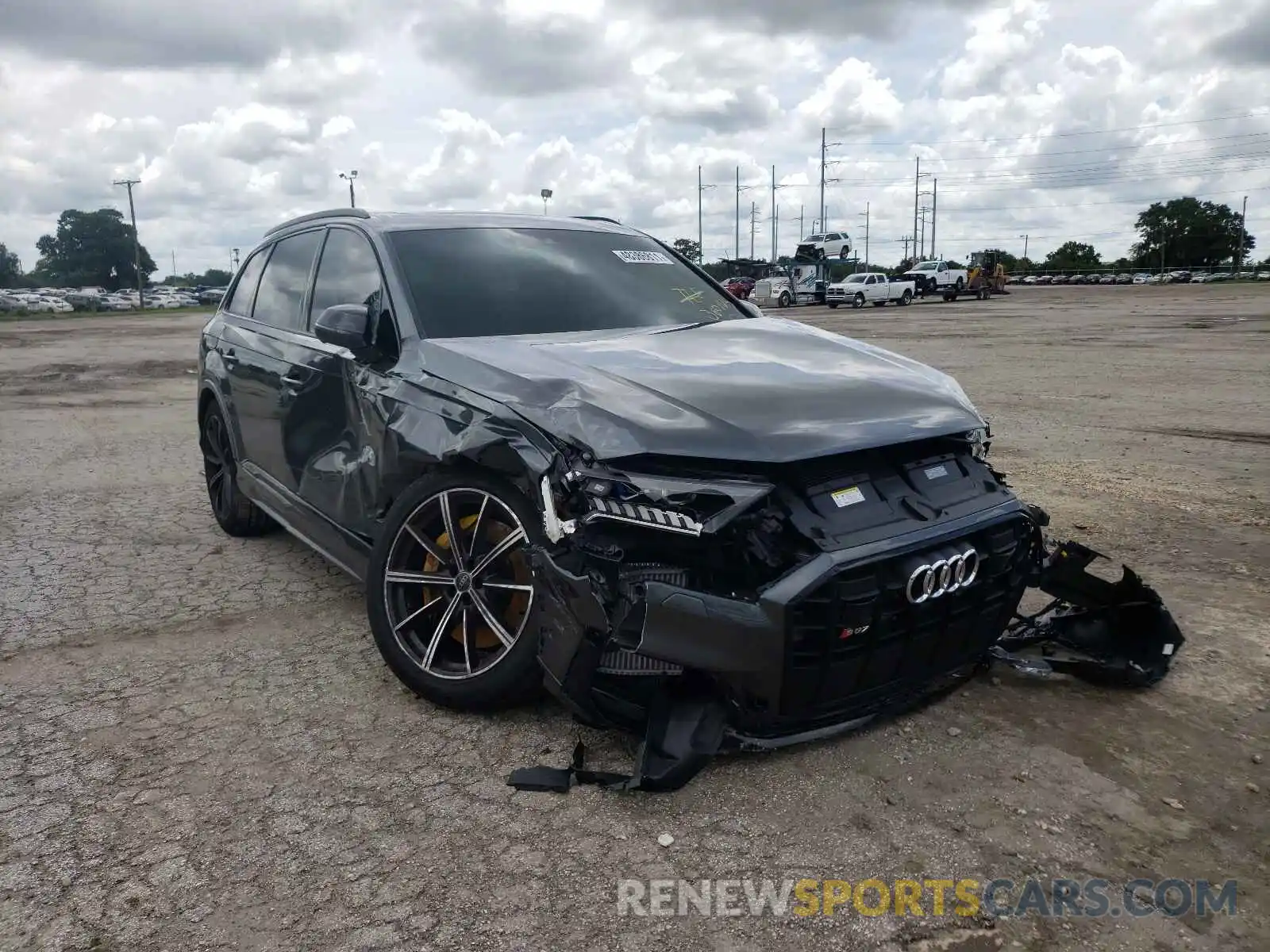 1 Photograph of a damaged car WA1VWBF75MD032567 AUDI SQ7 2021