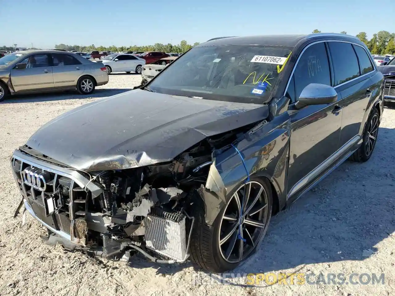 2 Photograph of a damaged car WA1AWBF71ND010405 AUDI SQ7 2022