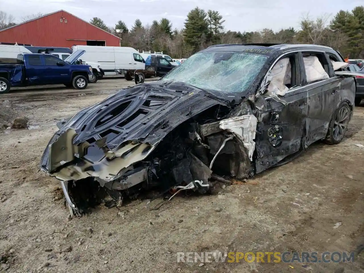 2 Photograph of a damaged car WA1AWBF77ND004849 AUDI SQ7 2022