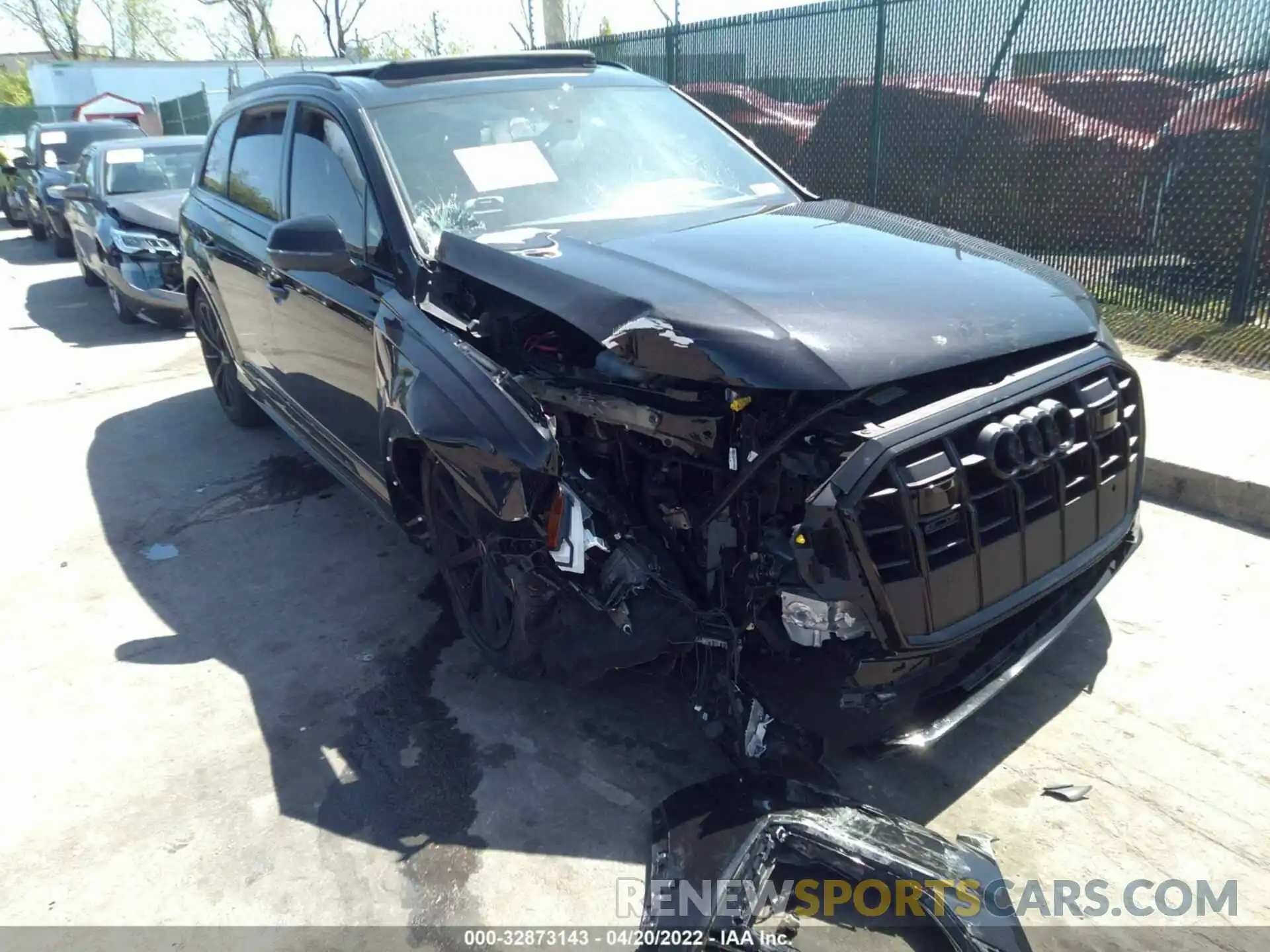 6 Photograph of a damaged car WA1VWBF73ND008849 AUDI SQ7 2022