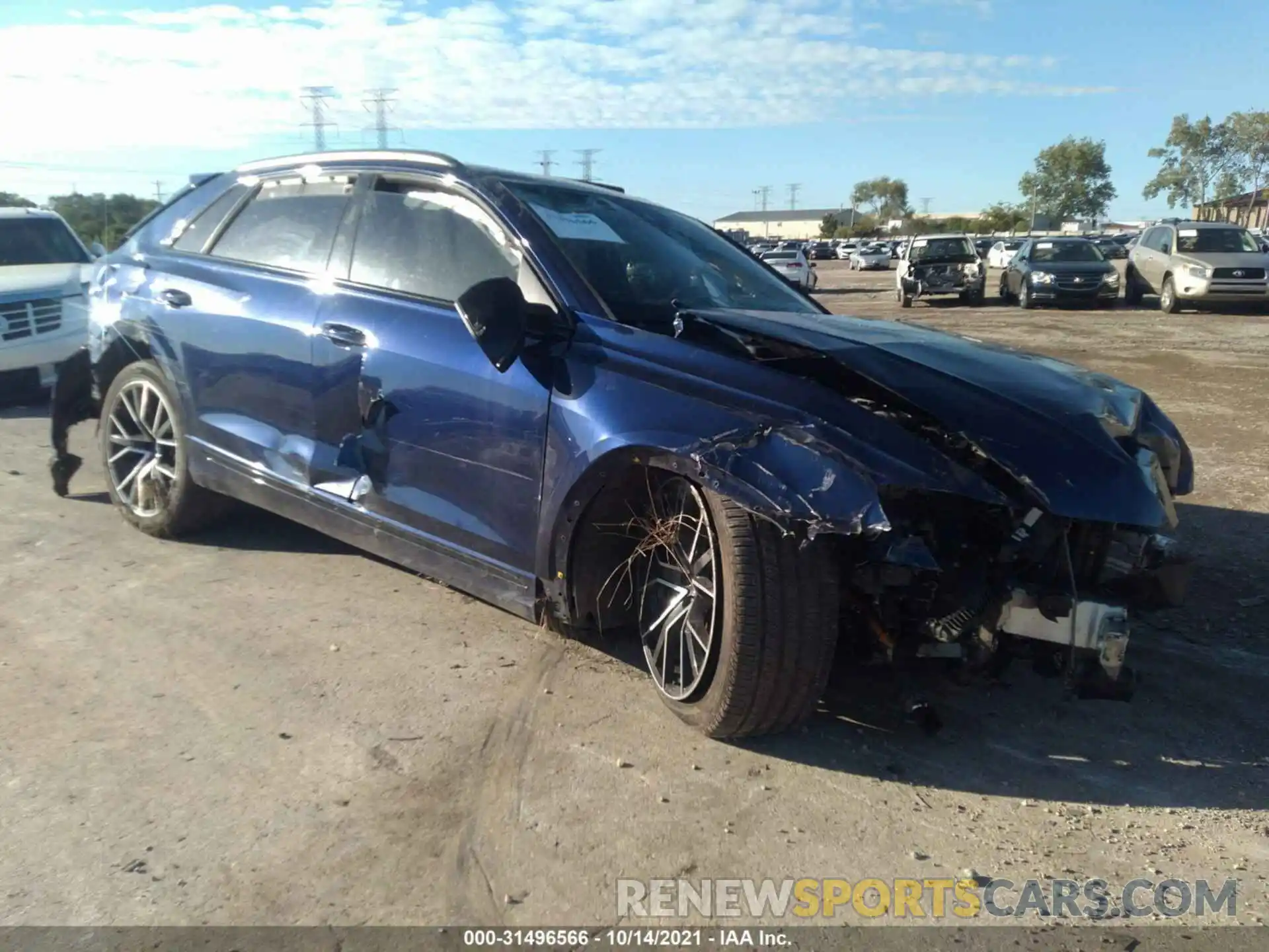 1 Photograph of a damaged car WA1CWAF1XLD027733 AUDI SQ8 2020