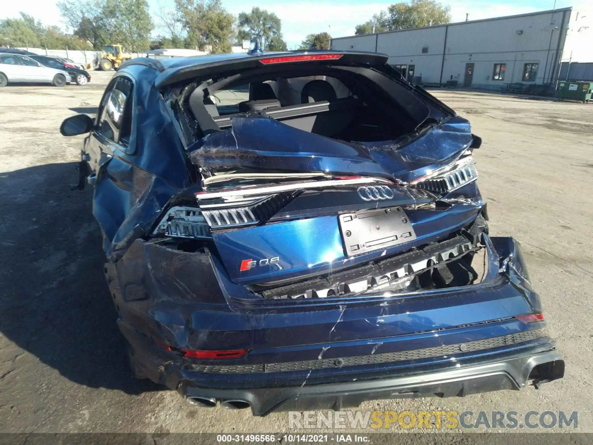 6 Photograph of a damaged car WA1CWAF1XLD027733 AUDI SQ8 2020