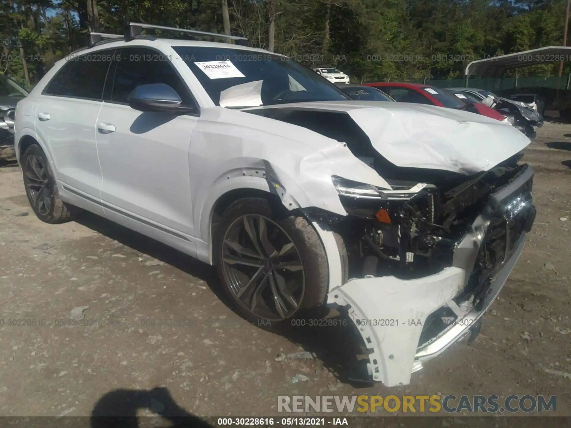 1 Photograph of a damaged car WA1AWBF12MD011430 AUDI SQ8 2021