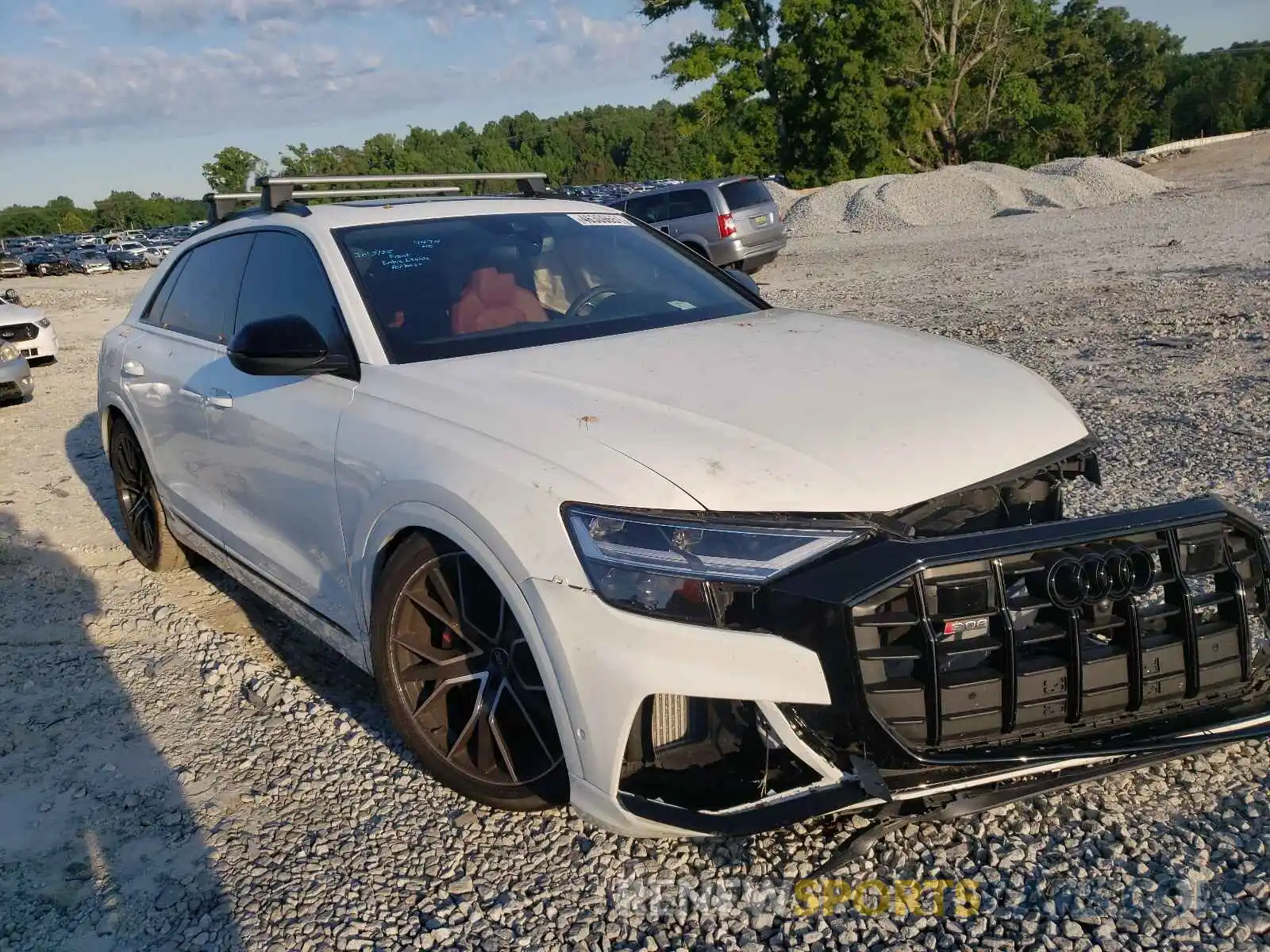 1 Photograph of a damaged car WA1AWBF15MD008246 AUDI SQ8 2021