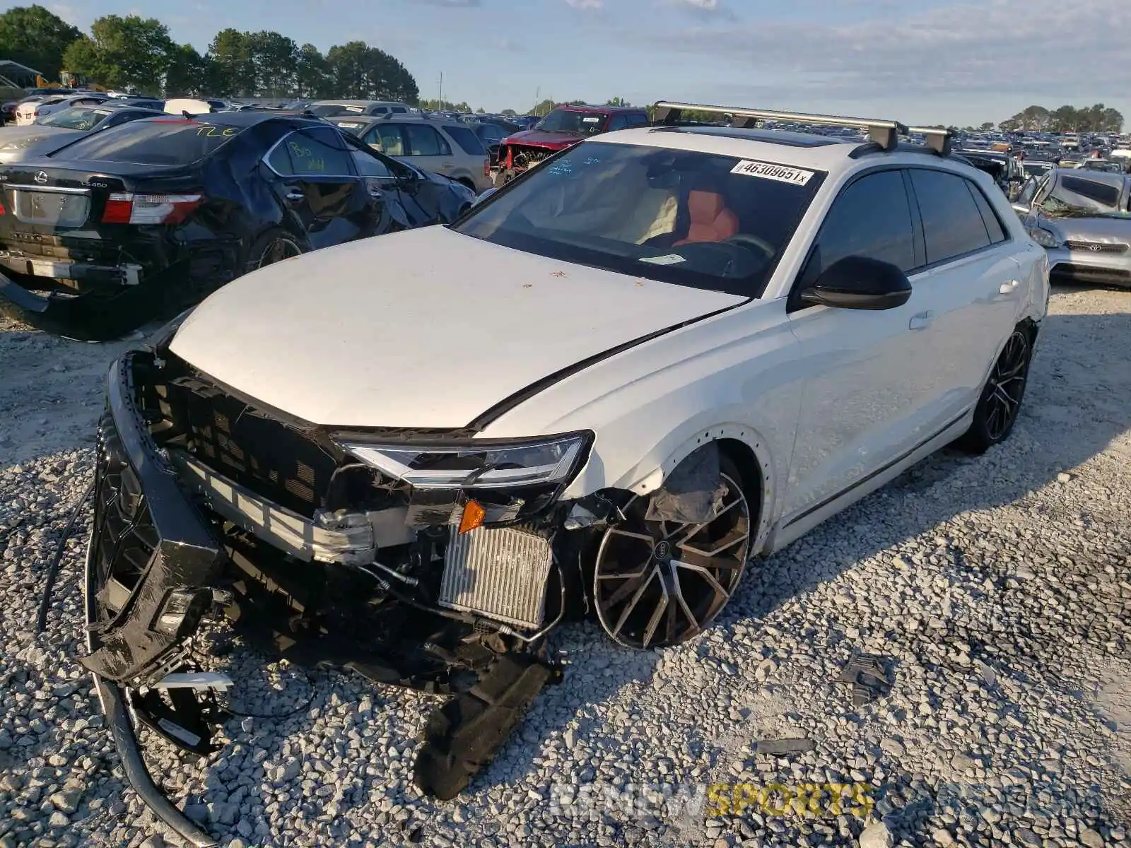 2 Photograph of a damaged car WA1AWBF15MD008246 AUDI SQ8 2021