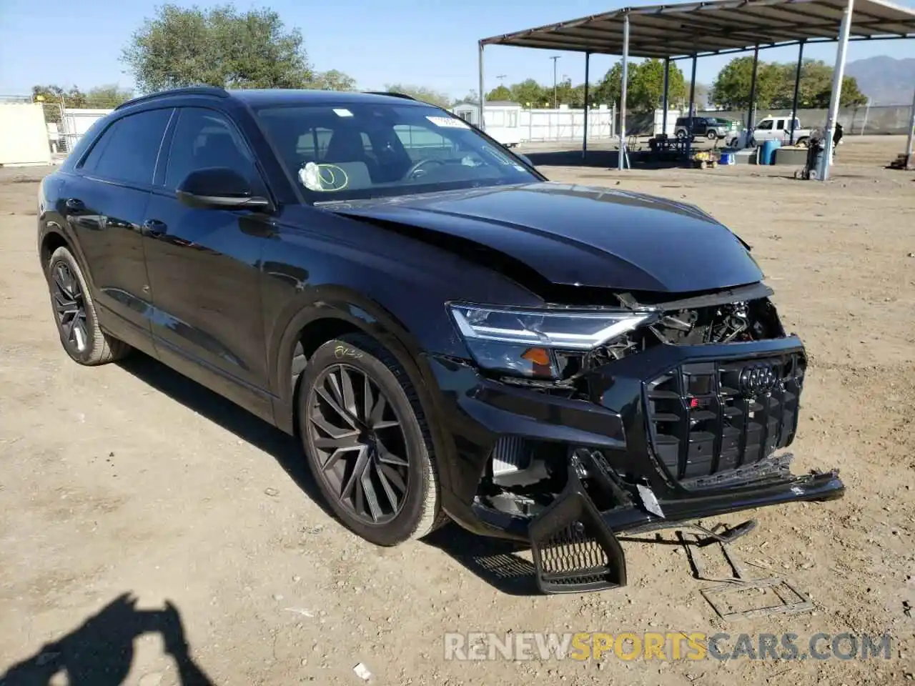 1 Photograph of a damaged car WA1AWBF16MD023029 AUDI SQ8 2021