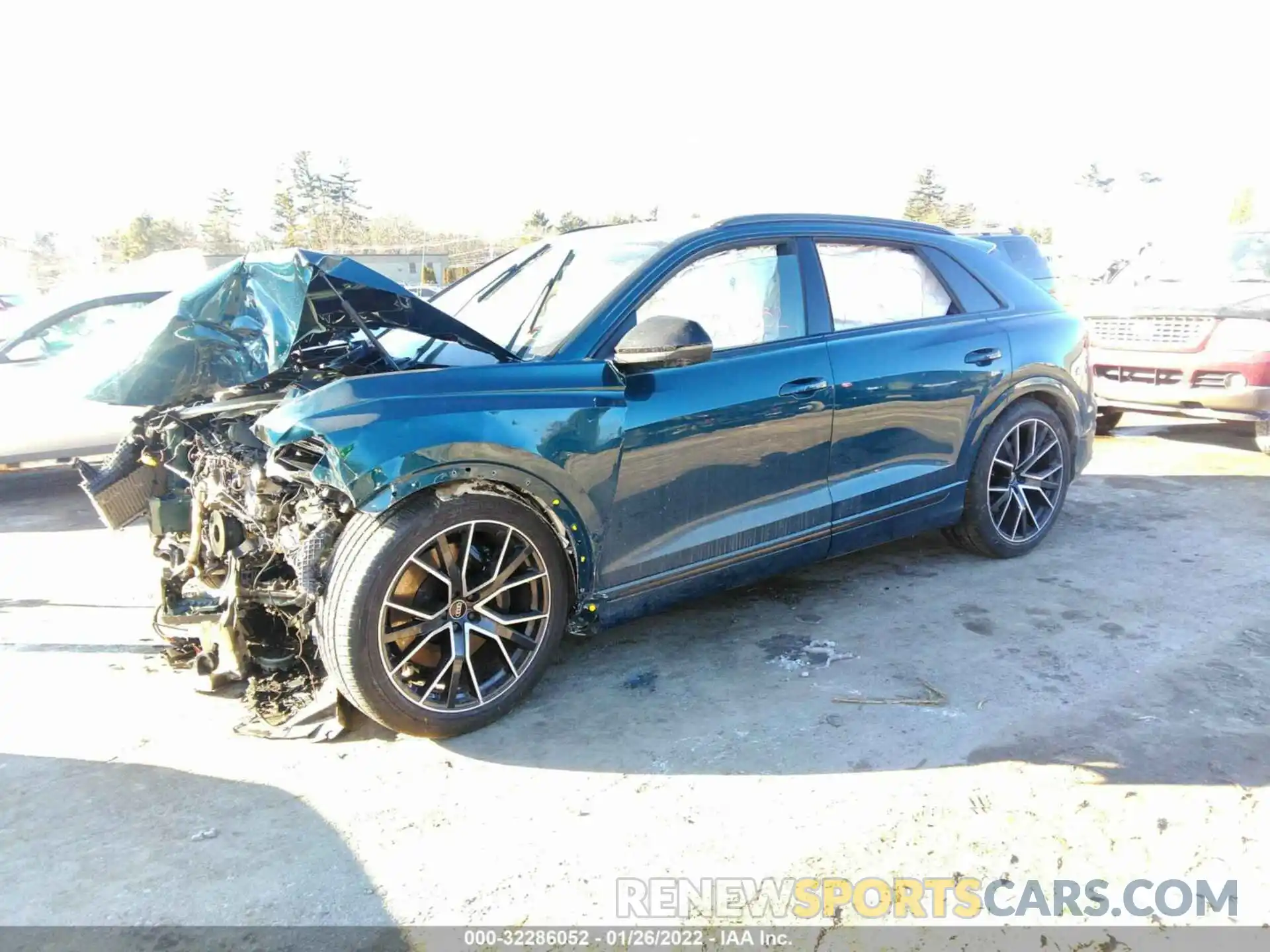 2 Photograph of a damaged car WA1AWBF17MD008152 AUDI SQ8 2021