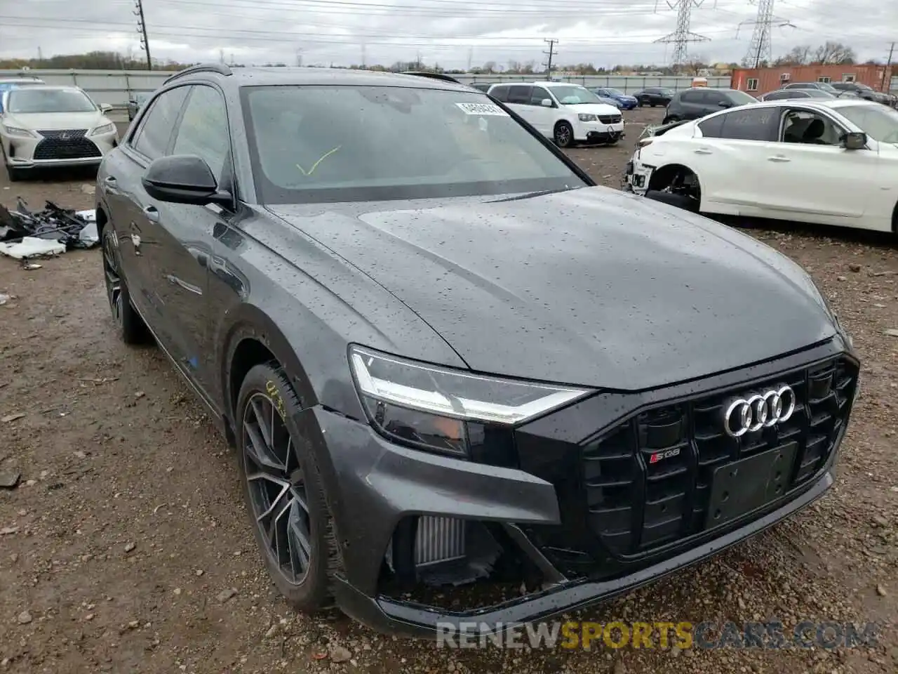 1 Photograph of a damaged car WA1AWBF18MD008967 AUDI SQ8 2021