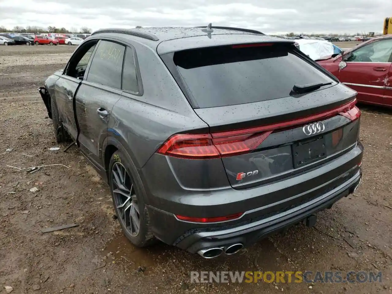 3 Photograph of a damaged car WA1AWBF18MD008967 AUDI SQ8 2021