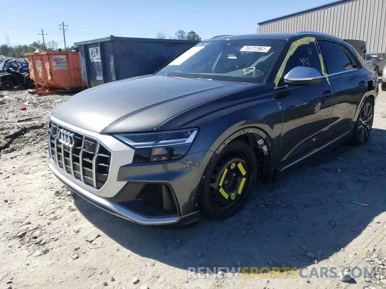 2 Photograph of a damaged car WA1AWBF19MD013210 AUDI SQ8 2021