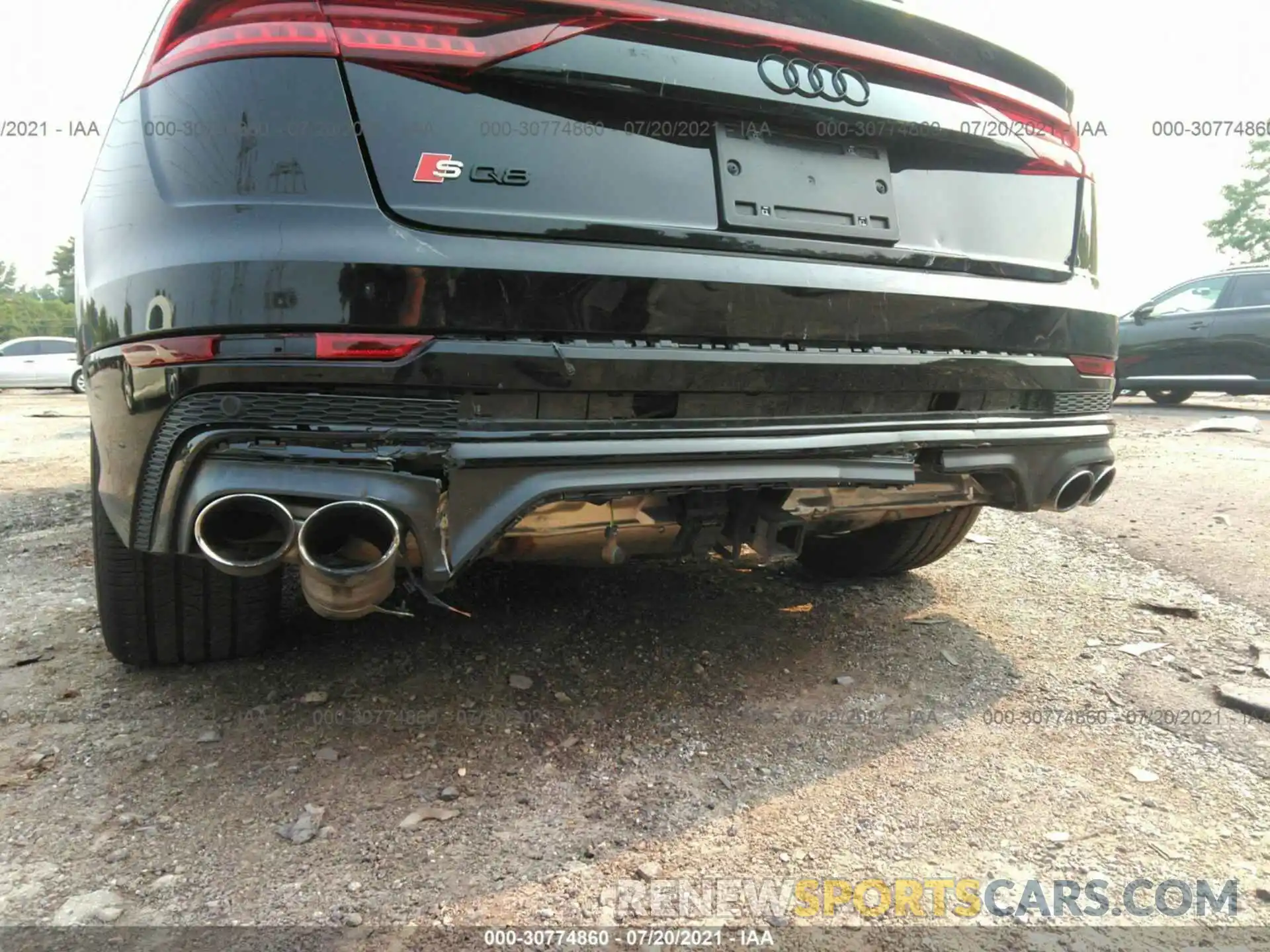 6 Photograph of a damaged car WA1CWBF11MD005062 AUDI SQ8 2021