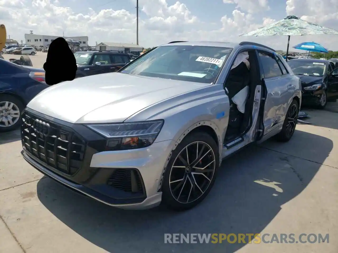 2 Photograph of a damaged car WA1CWBF11MD033928 AUDI SQ8 2021