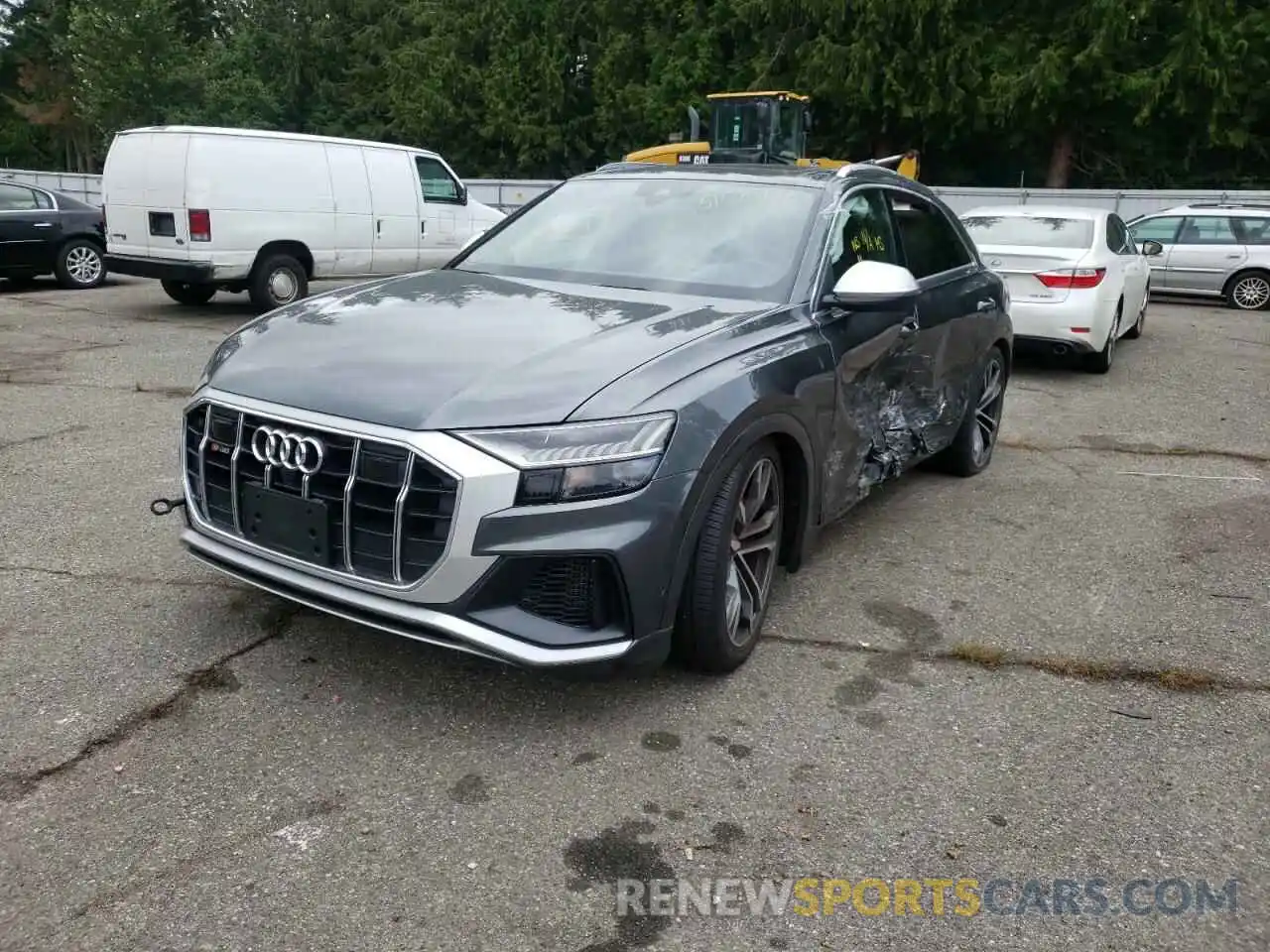 2 Фотография поврежденного автомобиля WA1CWBF12MD001781 AUDI SQ8 2021