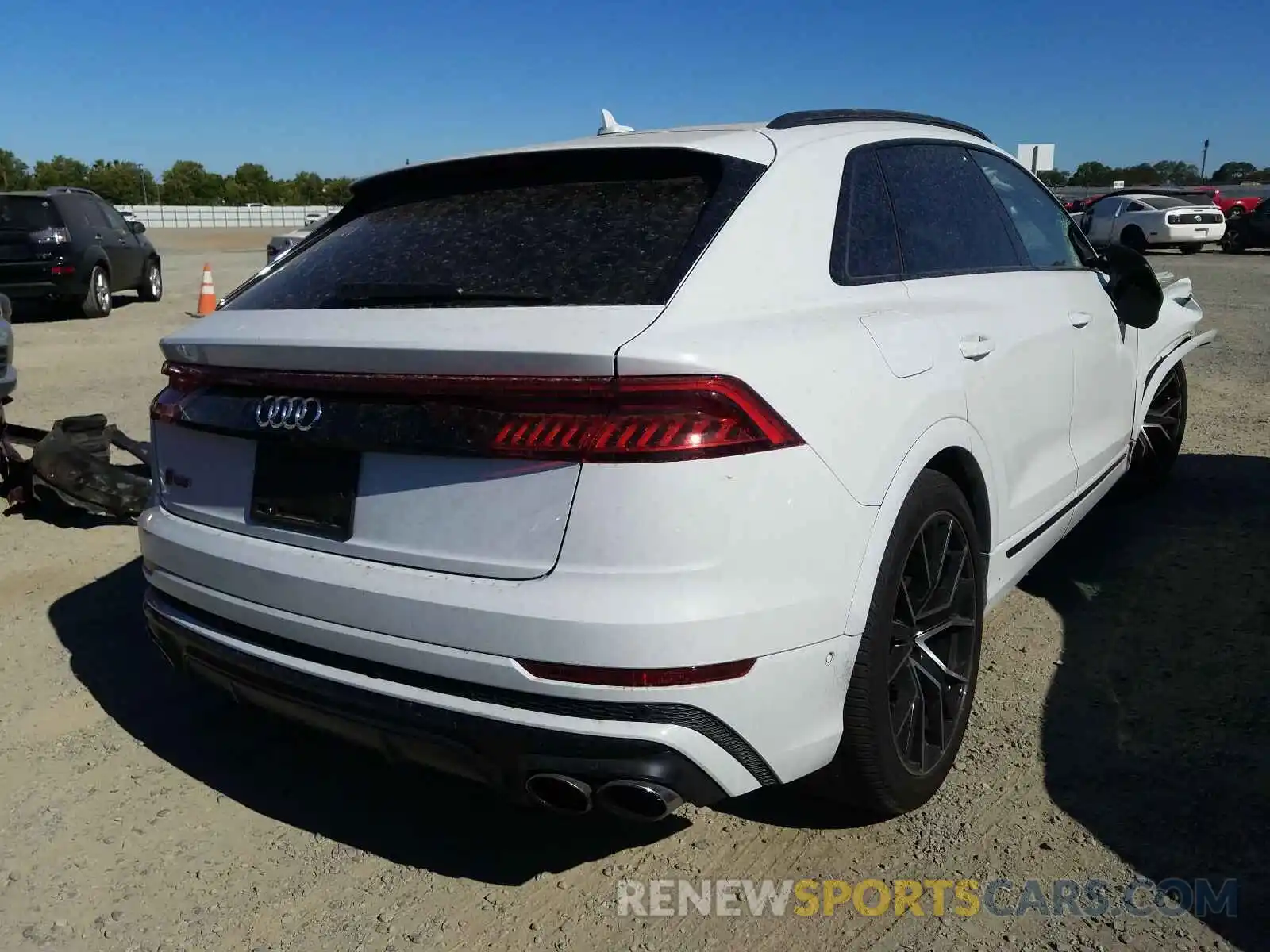 4 Photograph of a damaged car WA1CWBF15MD001645 AUDI SQ8 2021