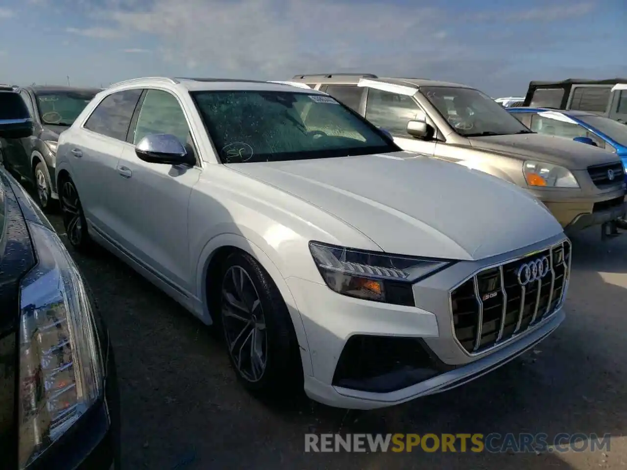 1 Photograph of a damaged car WA1CWBF17MD012128 AUDI SQ8 2021