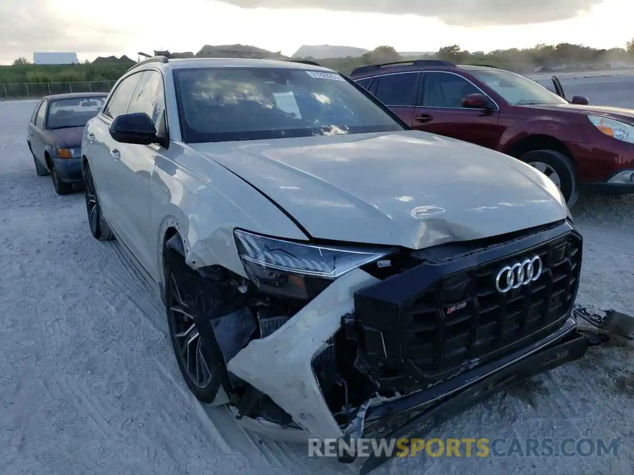 1 Photograph of a damaged car WA1CWBF18MD012137 AUDI SQ8 2021