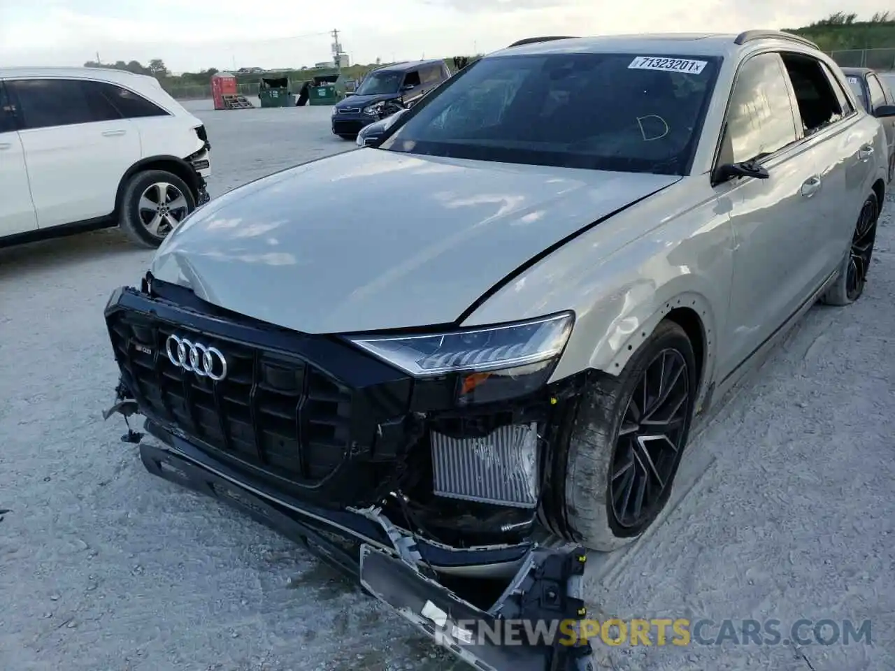 2 Photograph of a damaged car WA1CWBF18MD012137 AUDI SQ8 2021