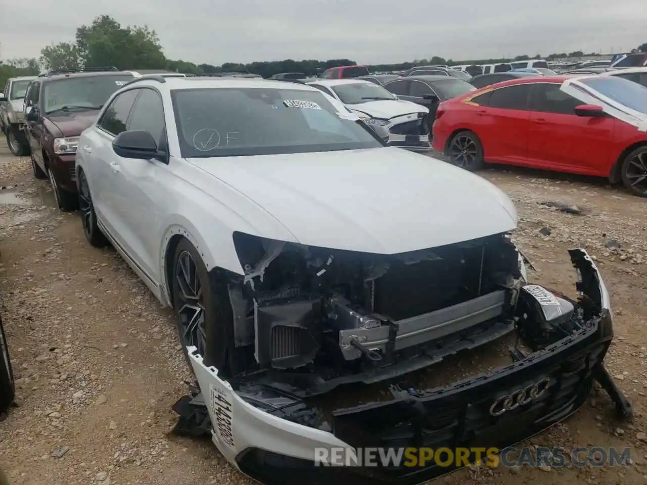 1 Photograph of a damaged car WA1CWBF18MD014230 AUDI SQ8 2021